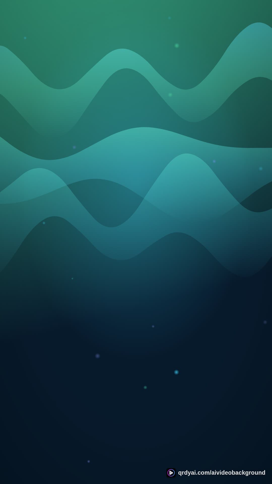 aurora breath portrait loop video background preview