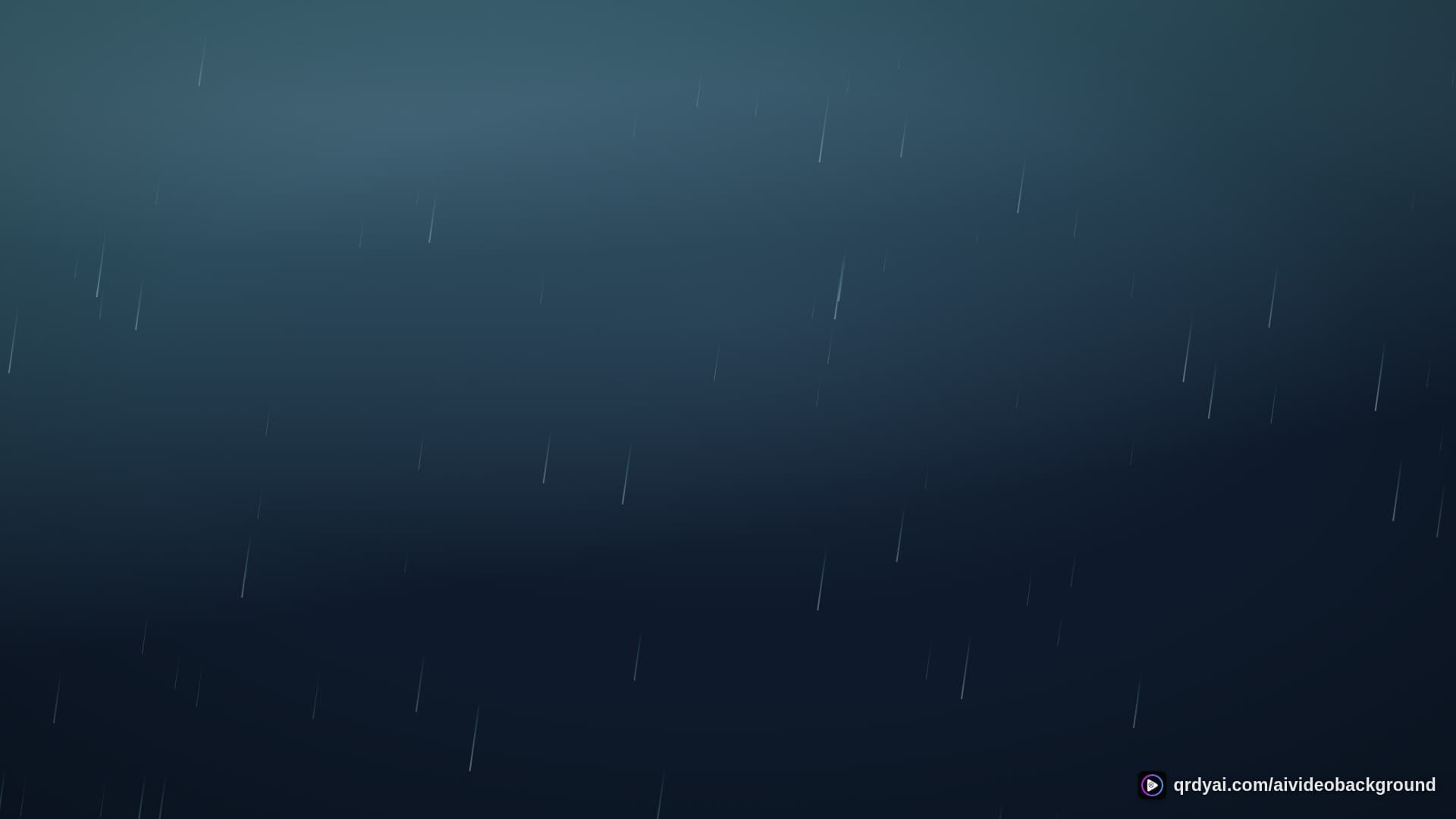 weather blue rain landscape loop video background preview