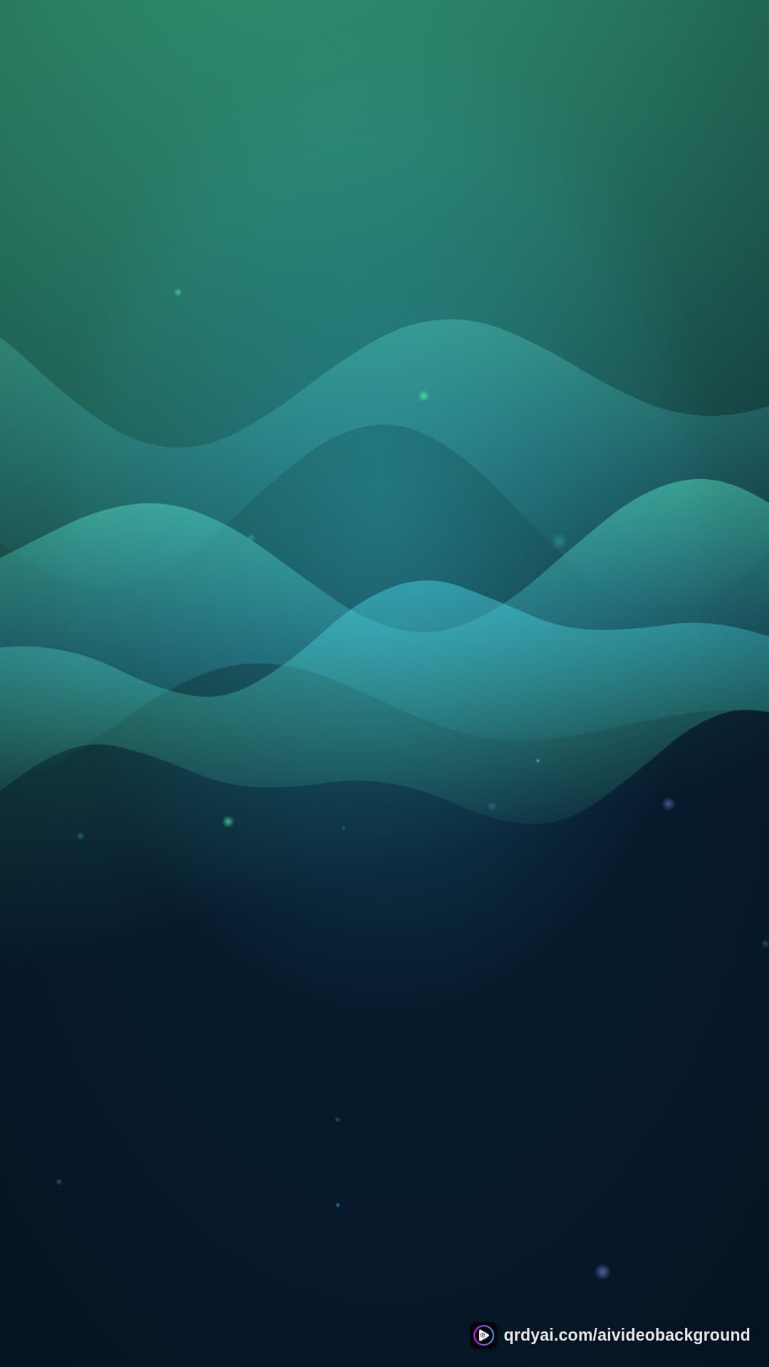 aurora breath portrait loop video background preview
