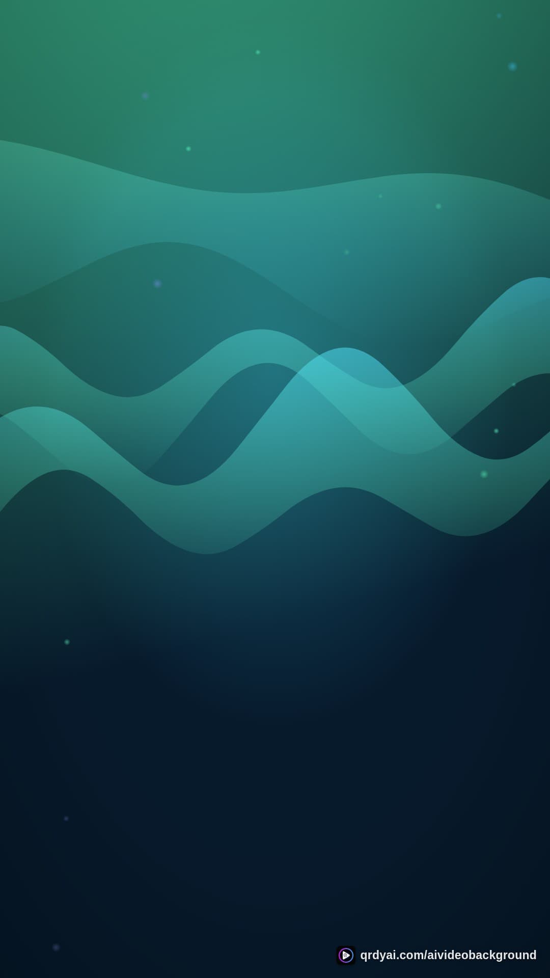aurora breath portrait loop video background preview