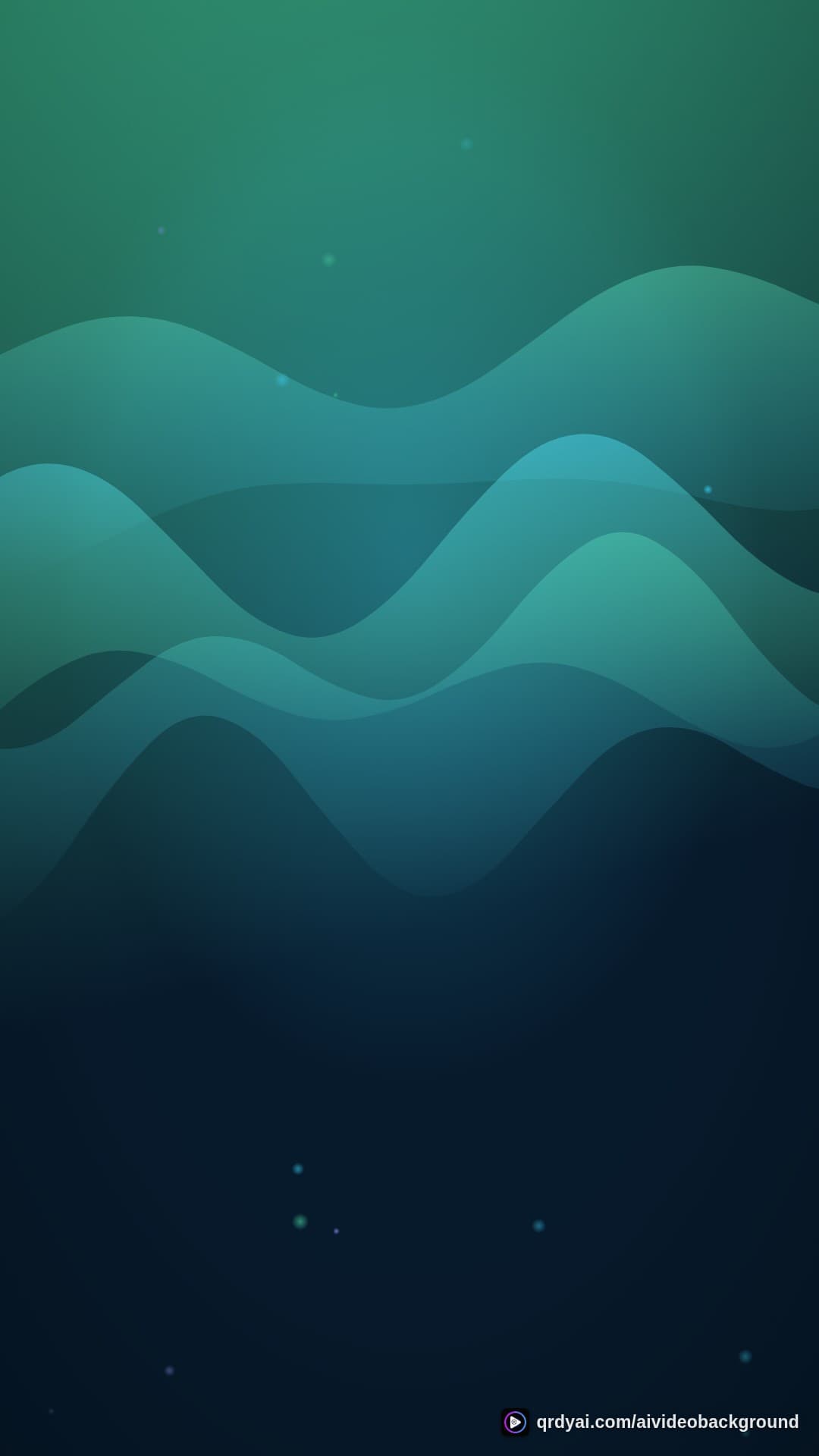 aurora breath portrait loop video background preview