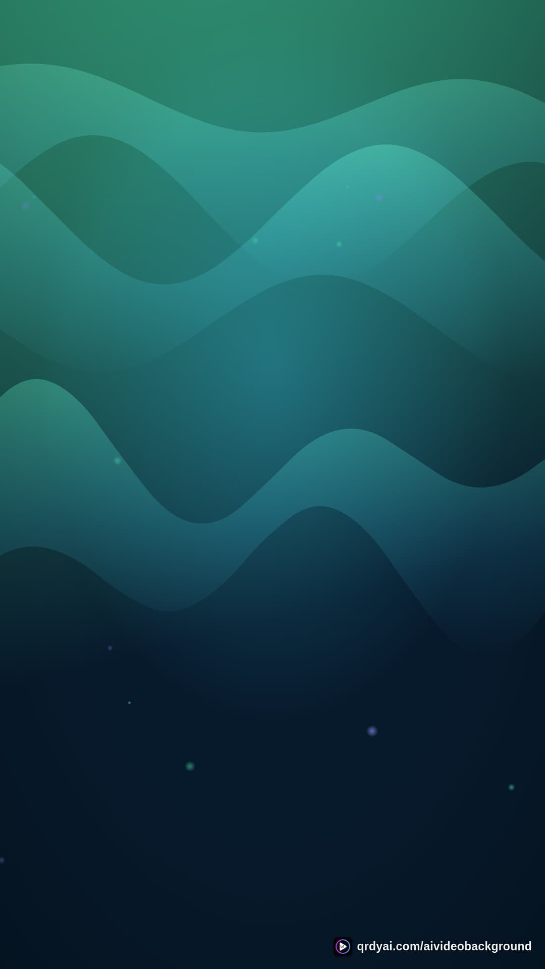 aurora breath portrait loop video background preview