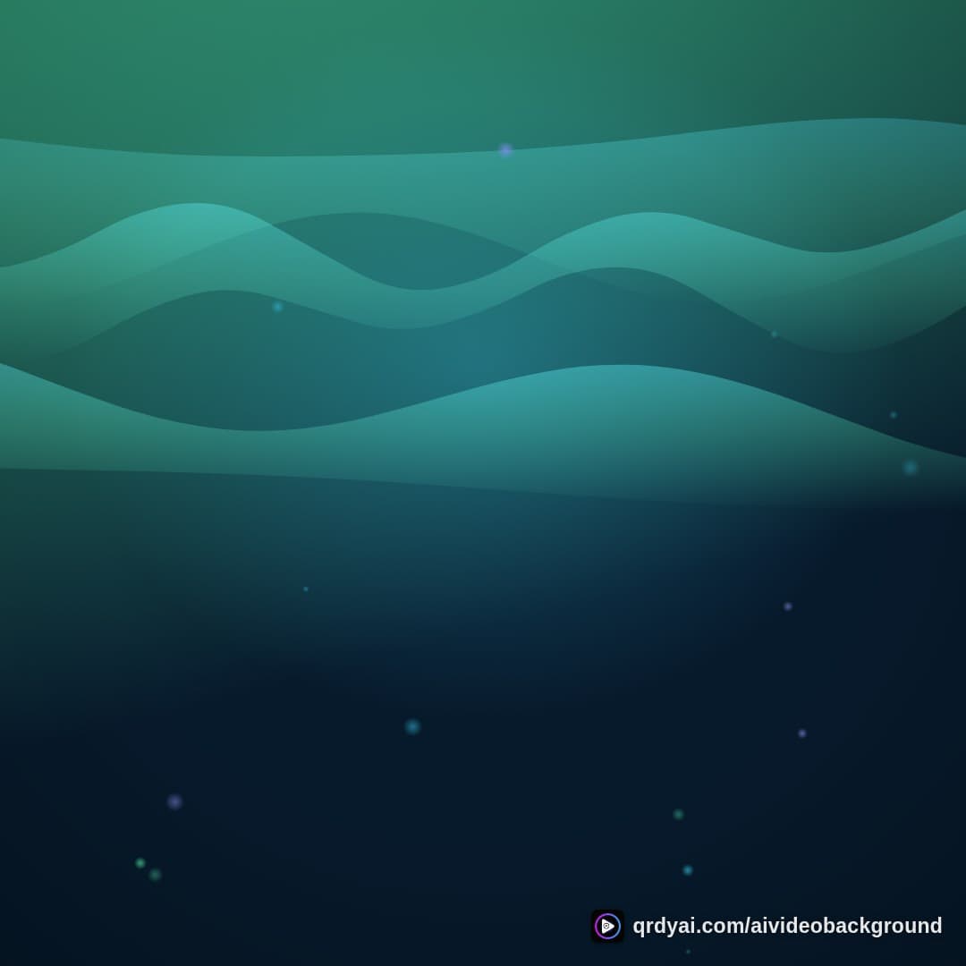 aurora breath square loop video background preview