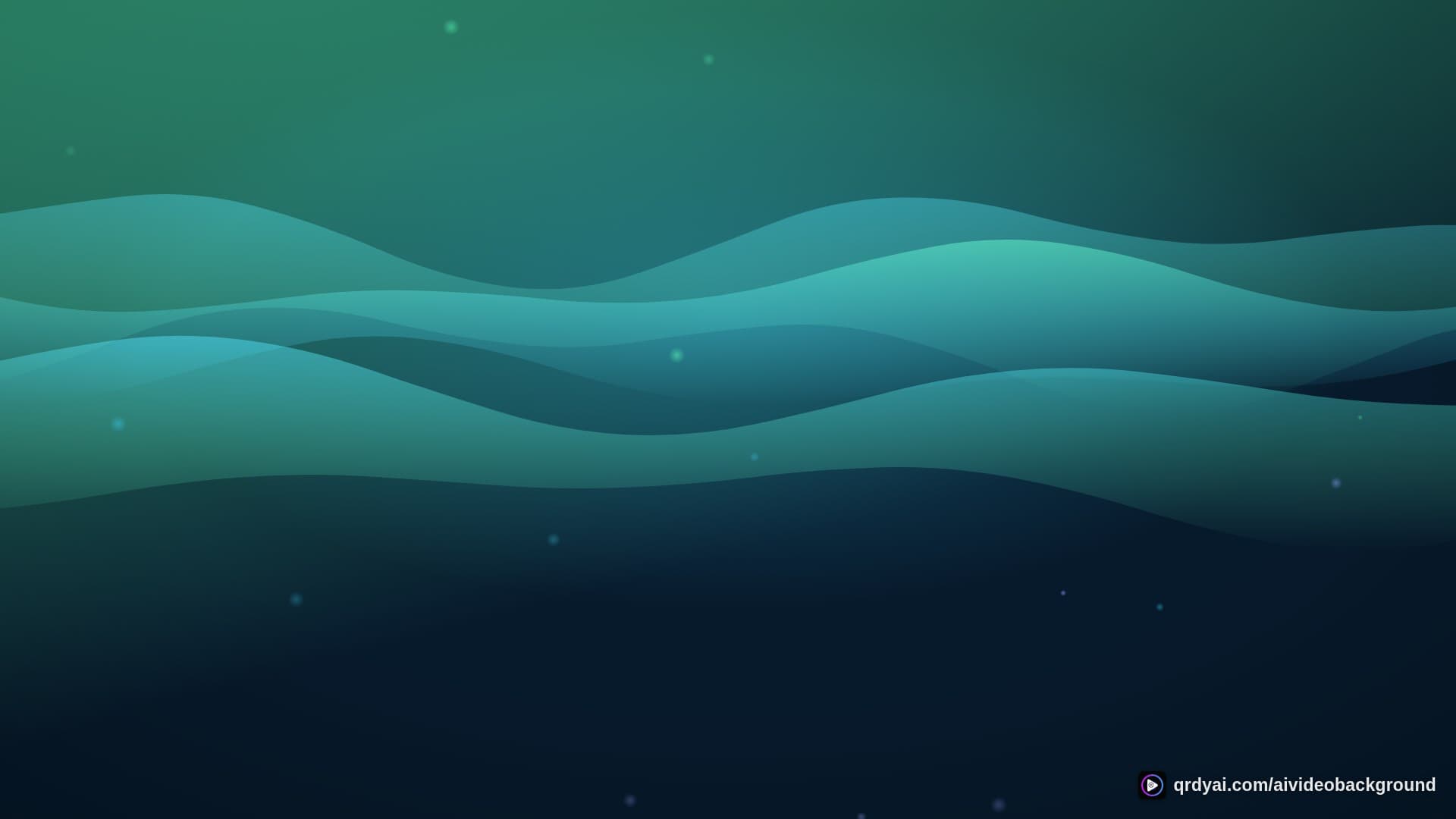 aurora breath landscape loop video background preview