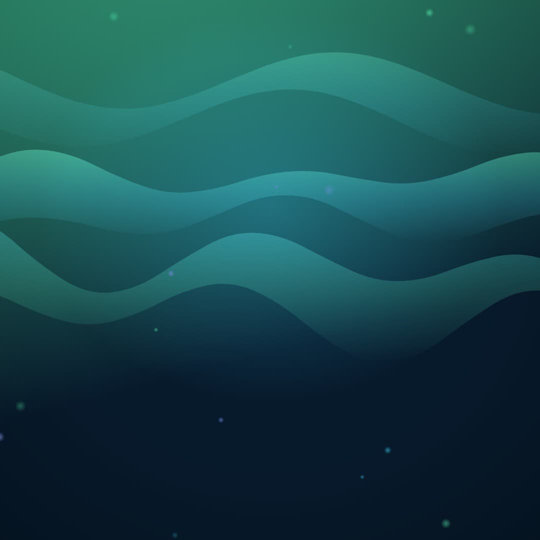 aurora breath square loop video background preview