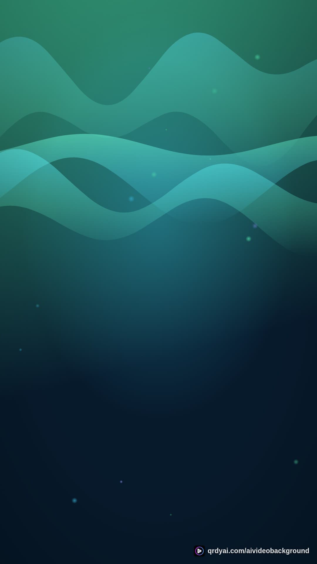 aurora breath portrait loop video background preview