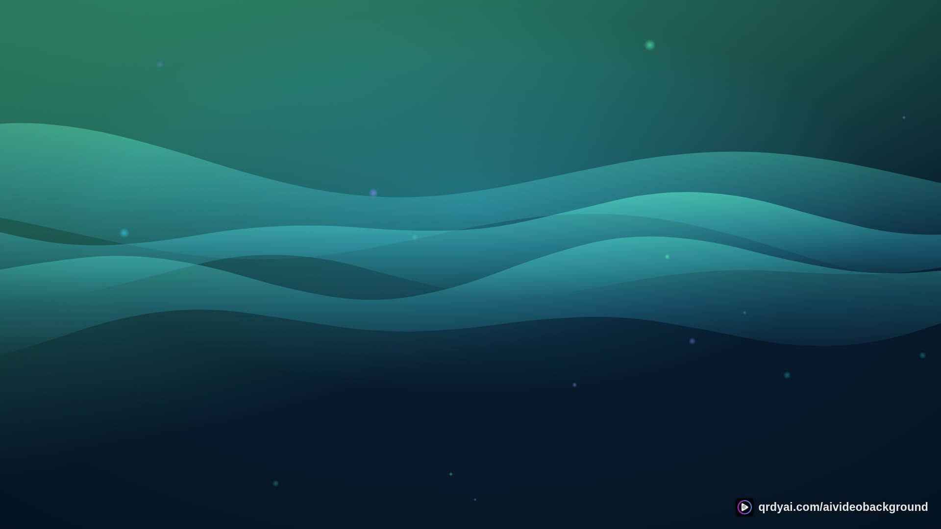 aurora breath landscape loop video background preview