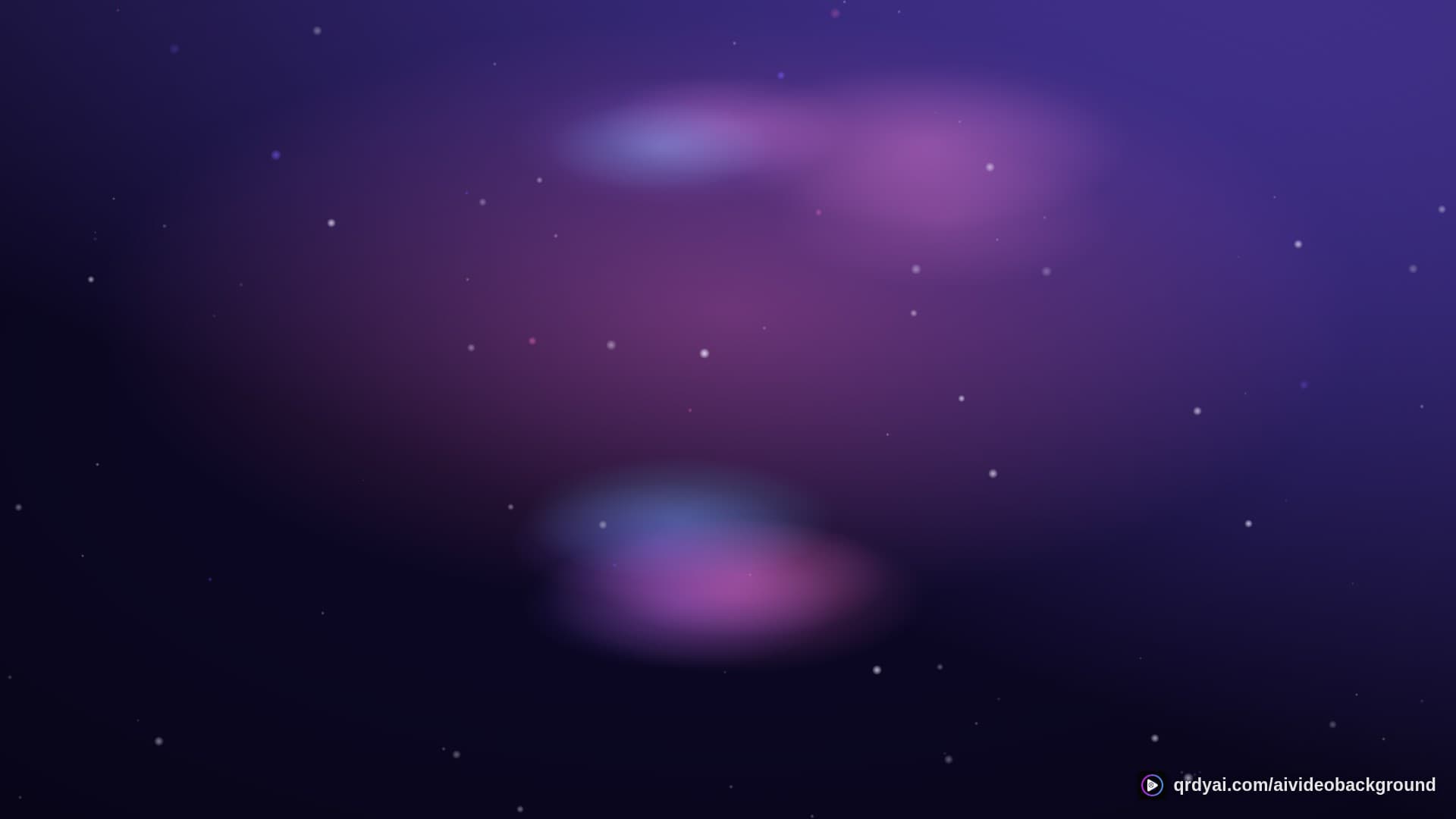 cosmos drift landscape loop video background preview