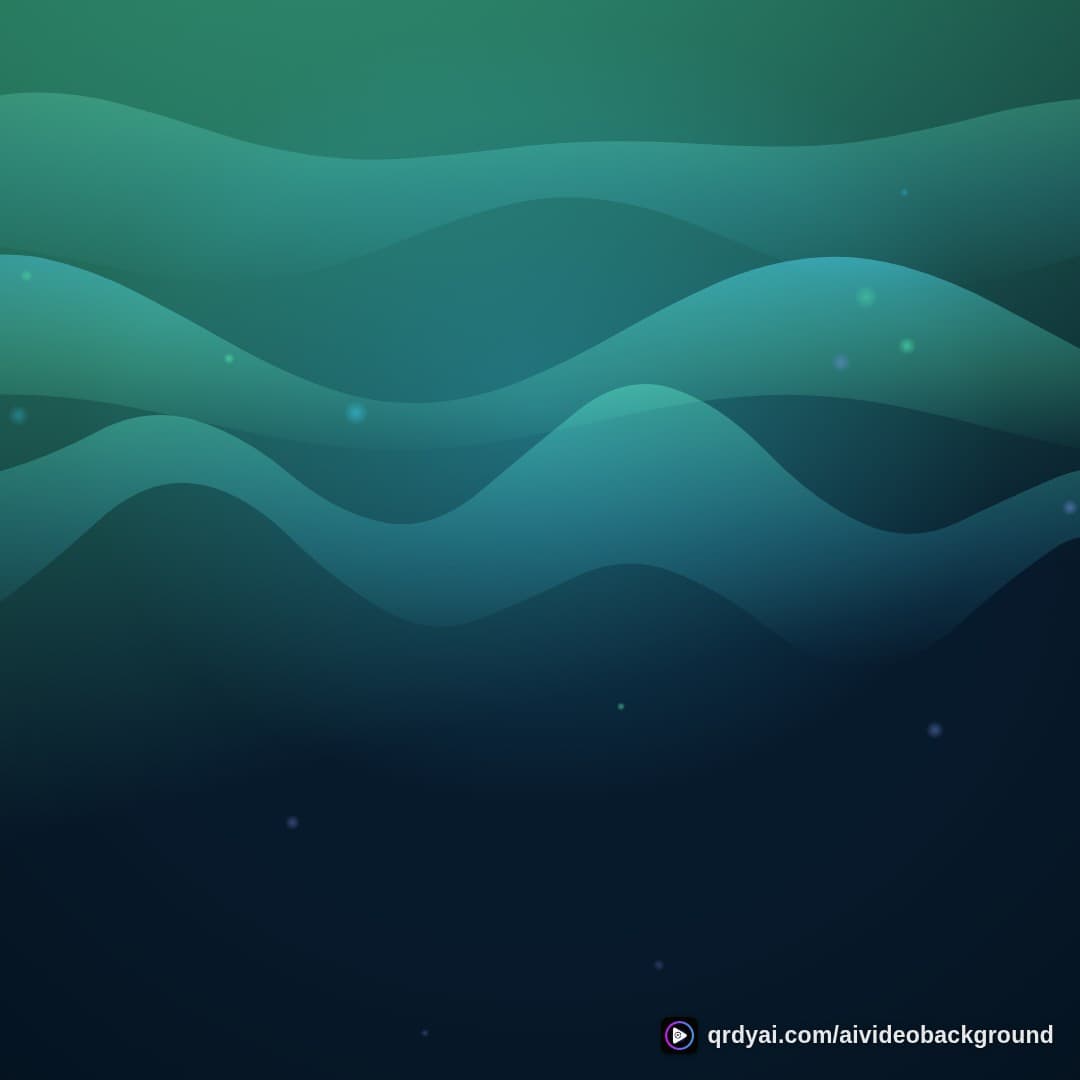 aurora breath square loop video background preview