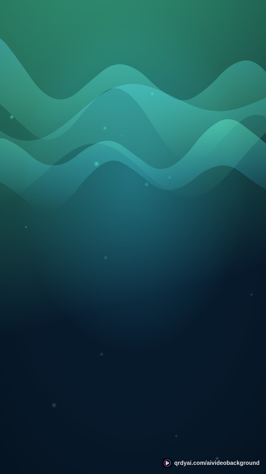 aurora breath portrait loop video background preview