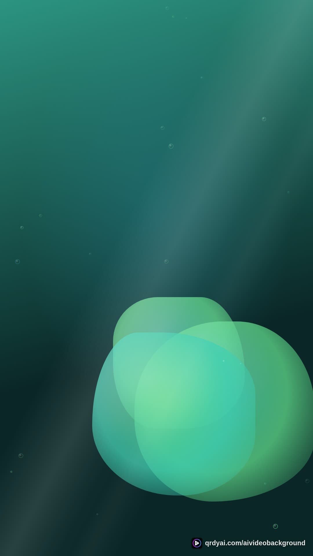 liquid bubble float portrait loop video background preview