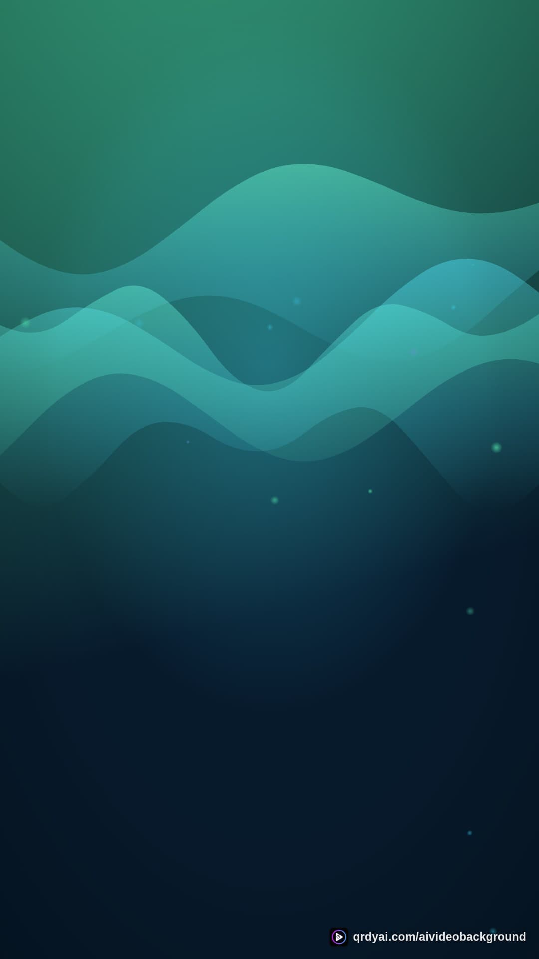 aurora breath portrait loop video background preview