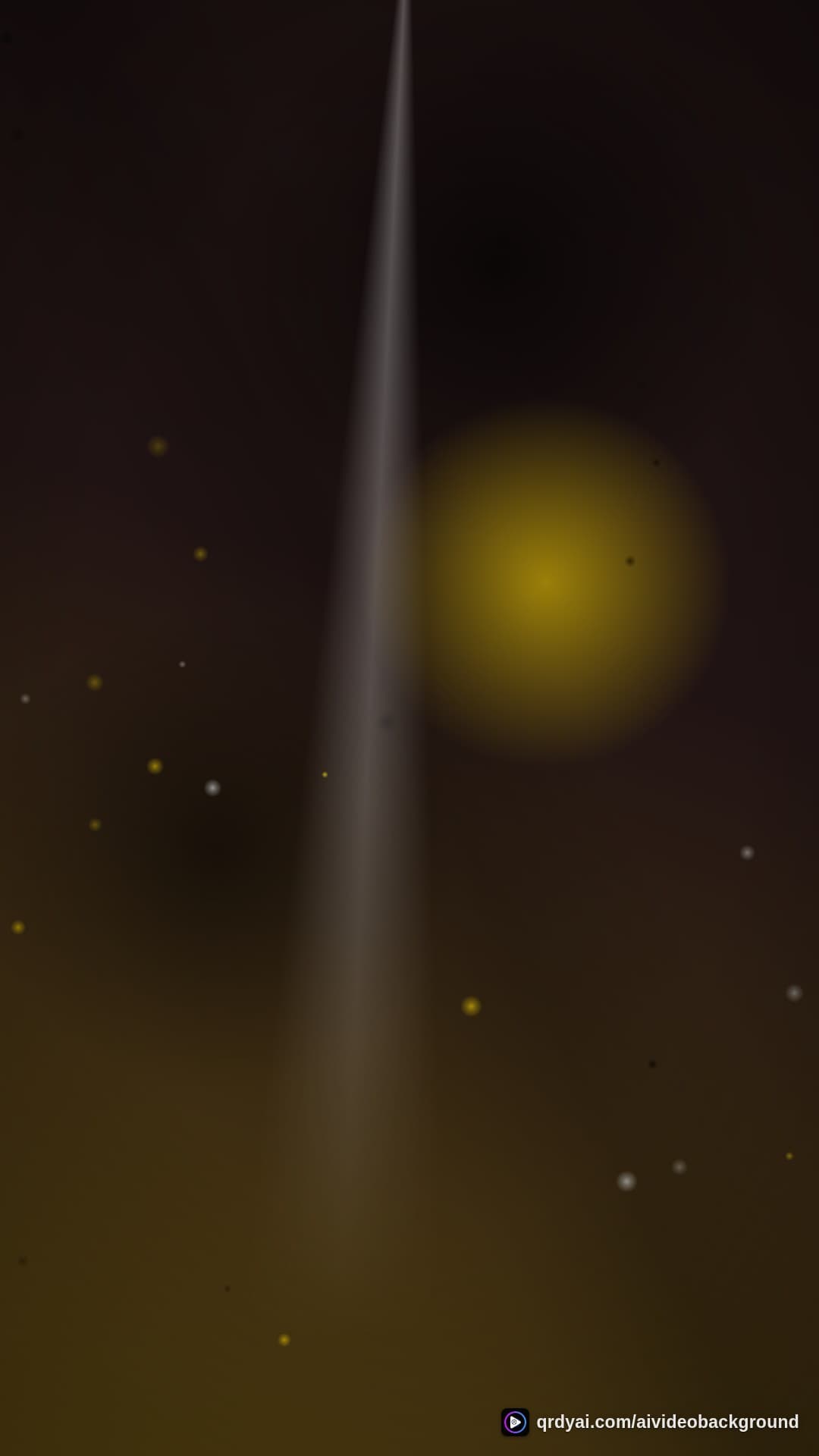 luxe gold portrait loop video background preview
