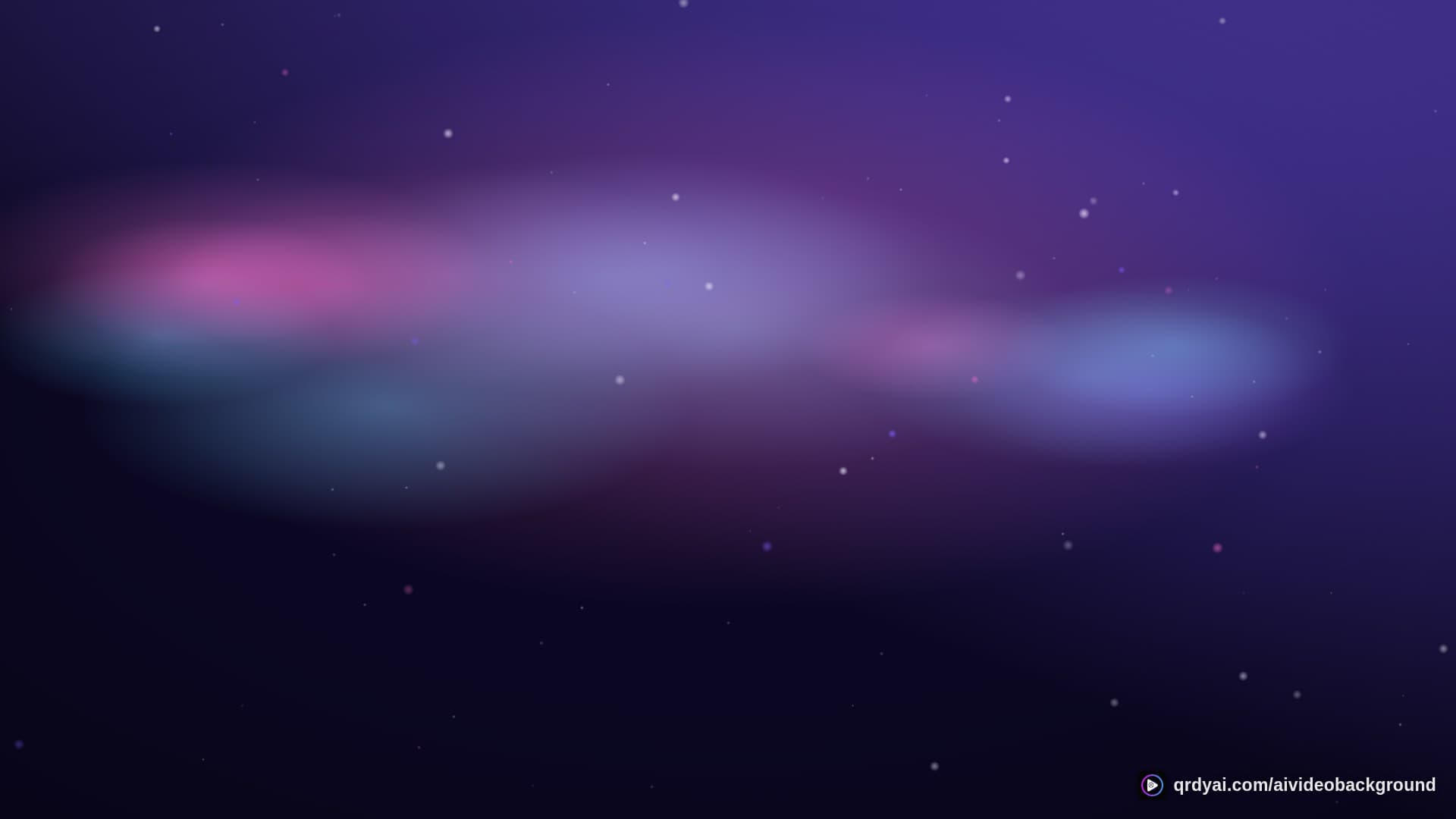 cosmos drift landscape loop video background preview