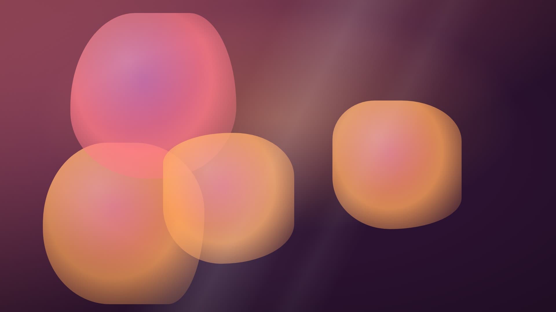 liquid melt landscape loop video background preview