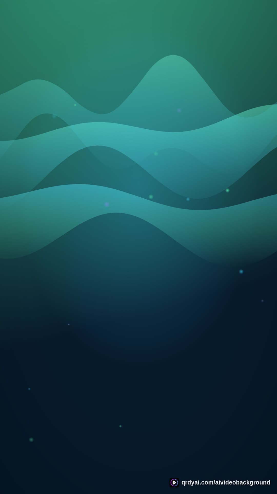 aurora breath portrait loop video background preview