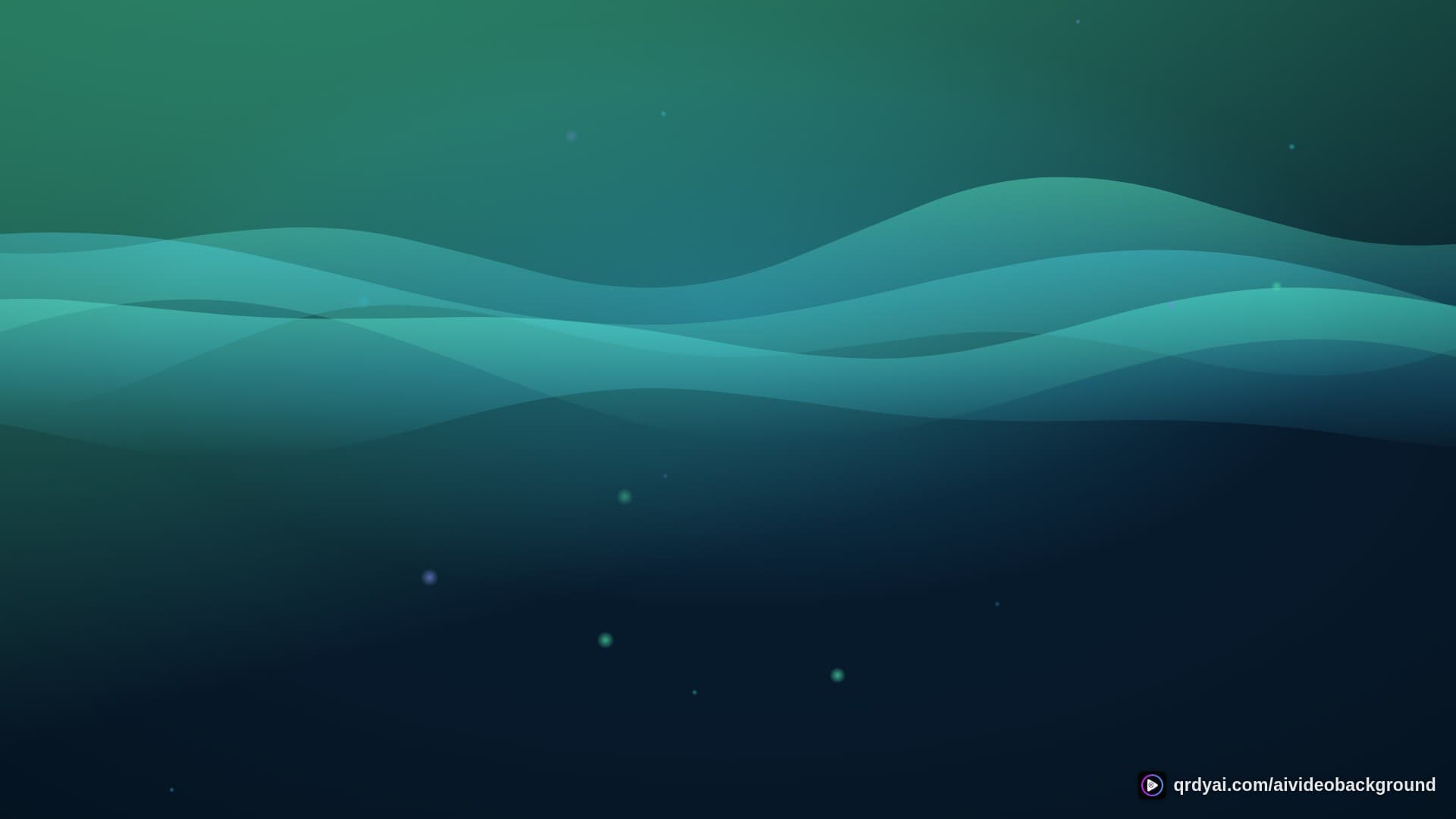 aurora breath landscape loop video background preview