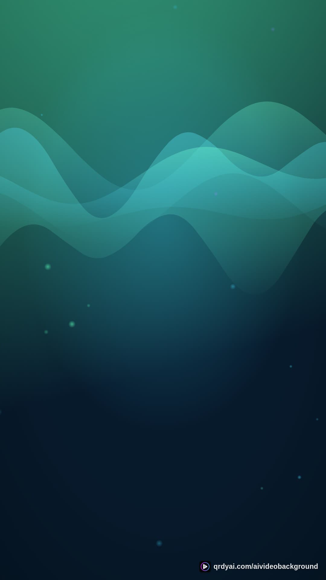 aurora breath portrait loop video background preview
