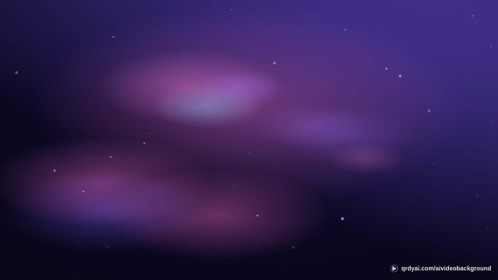 cosmos drift landscape loop video background preview