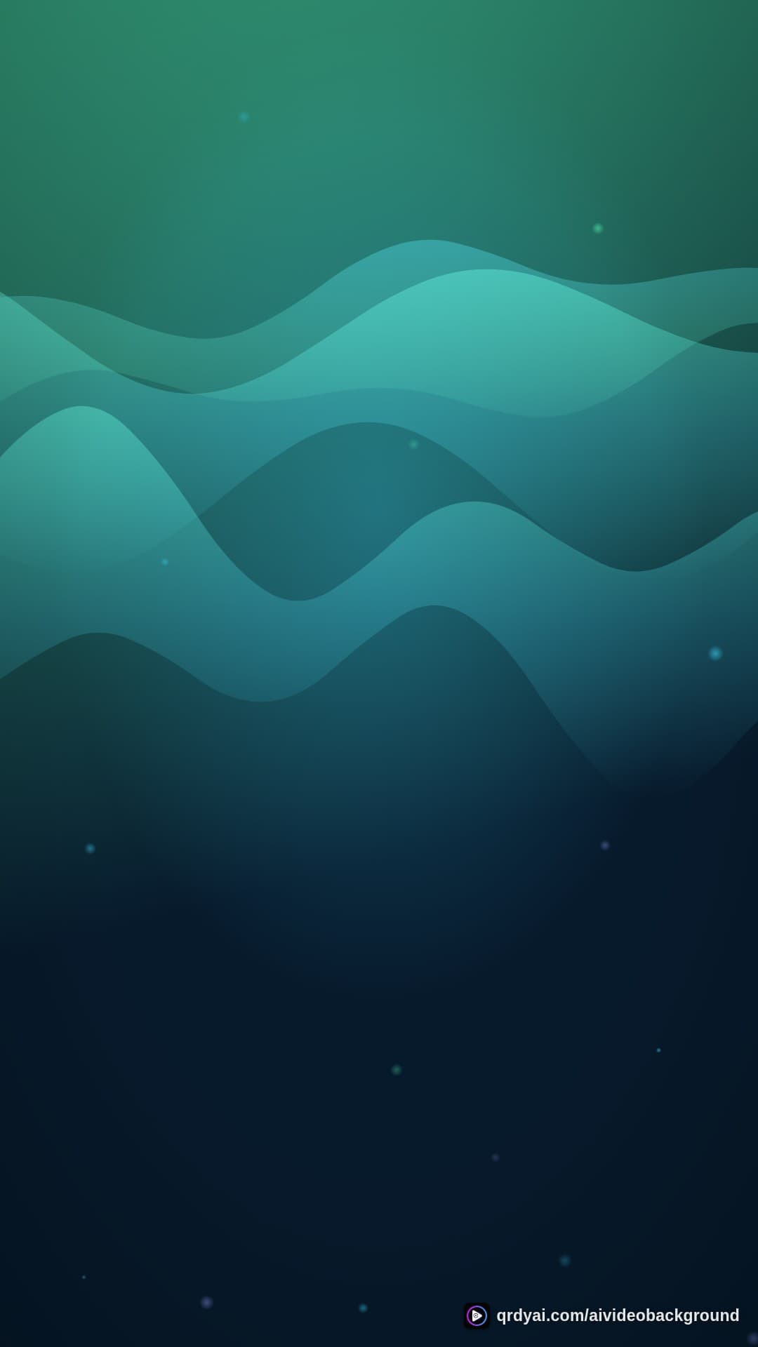 aurora breath portrait loop video background preview