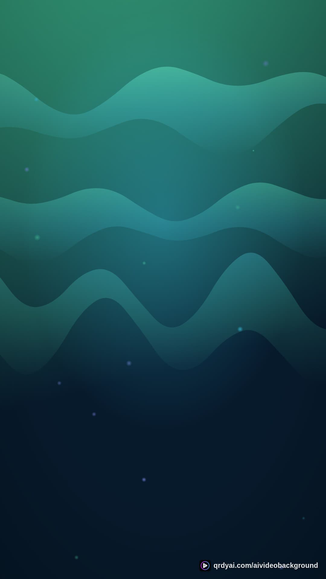 aurora breath portrait loop video background preview