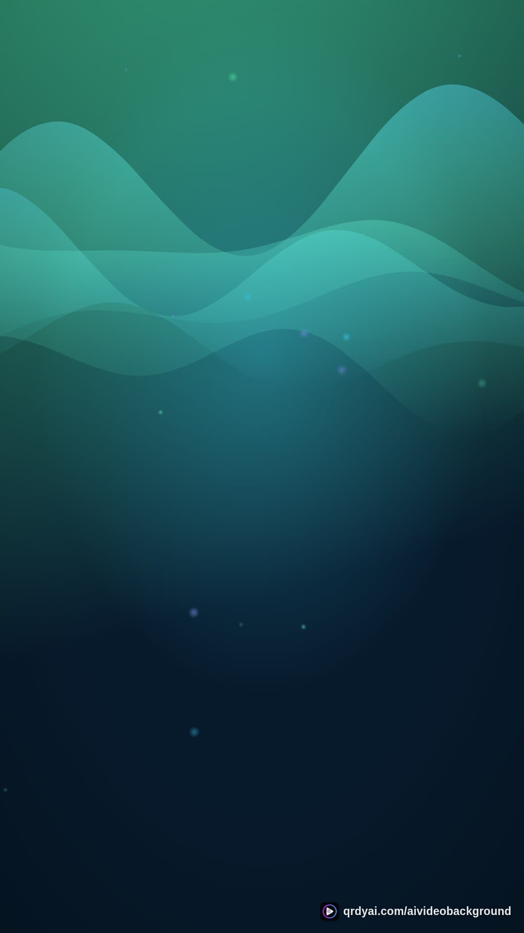 aurora breath portrait loop video background preview