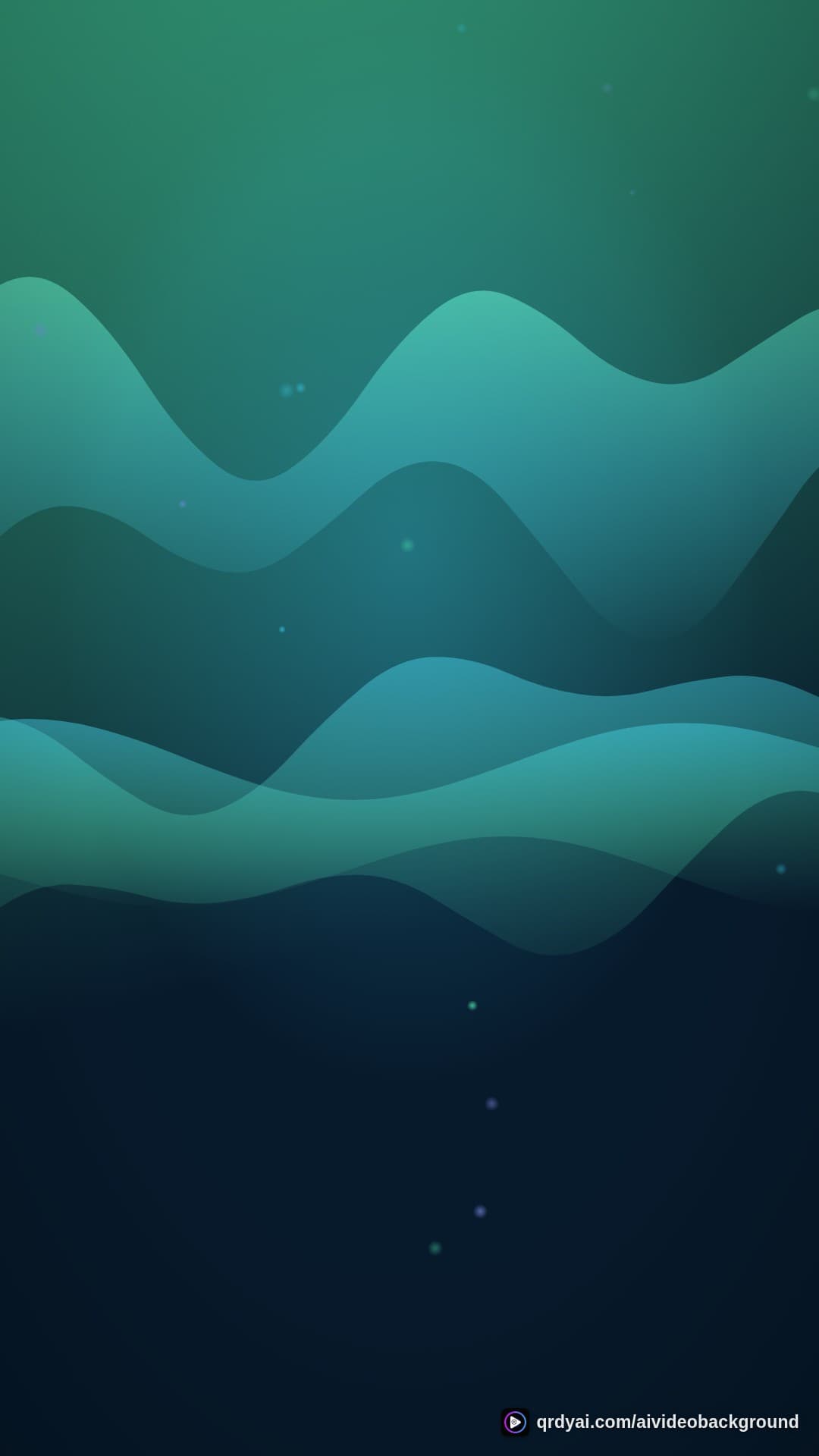 aurora breath portrait loop video background preview