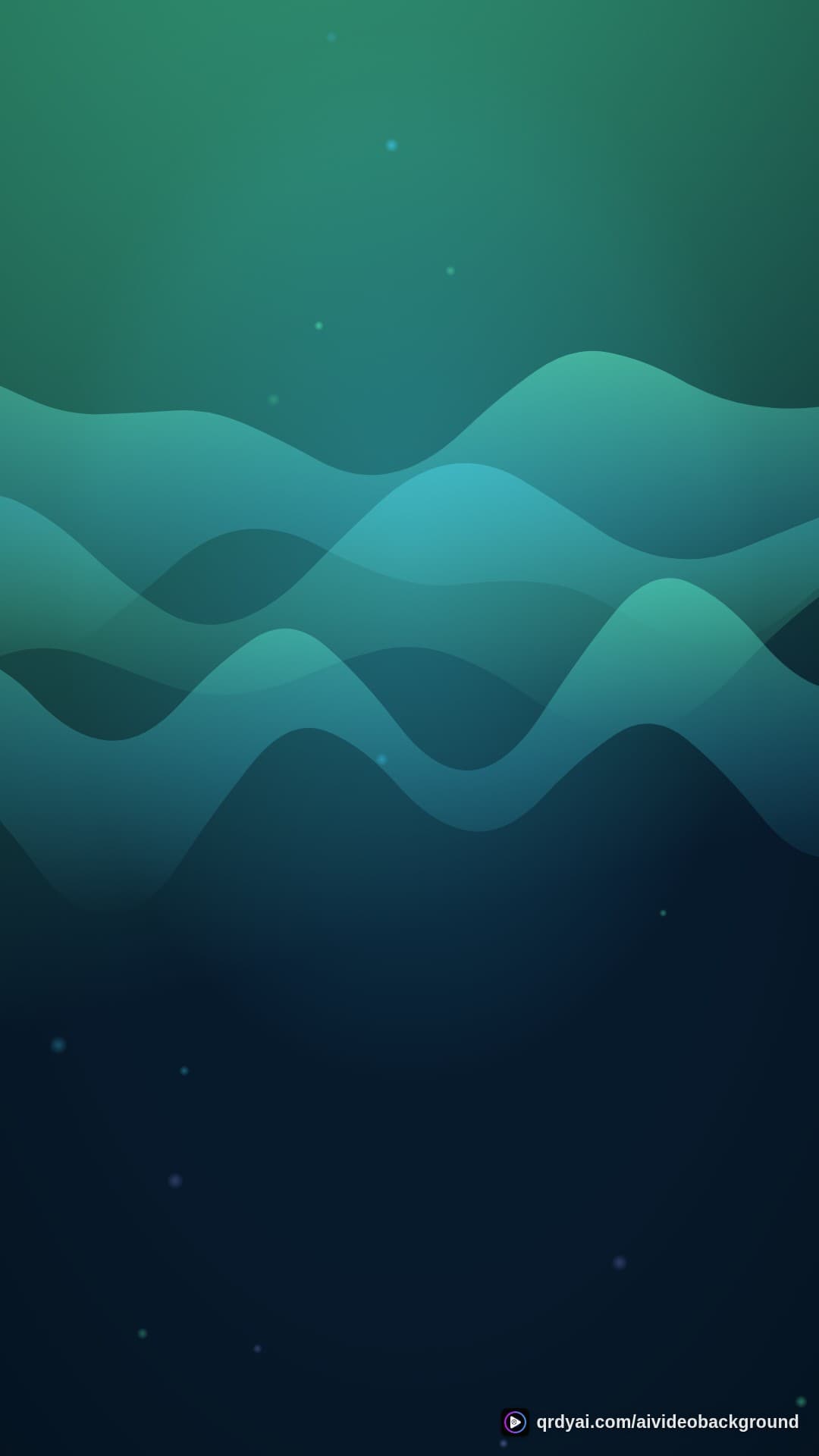 aurora breath portrait loop video background preview