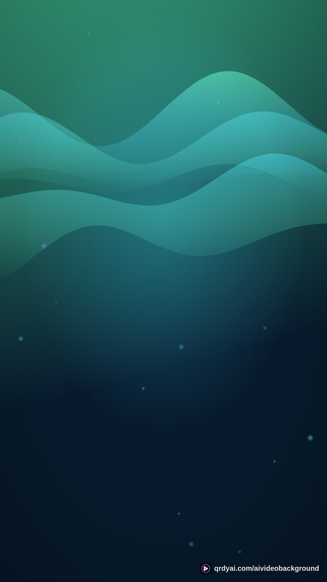 aurora breath portrait loop video background preview