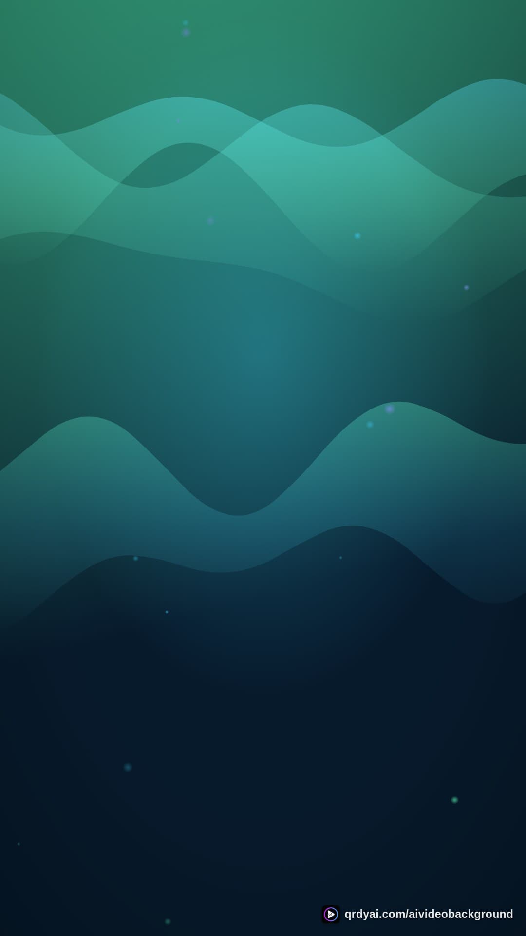 aurora breath portrait loop video background preview