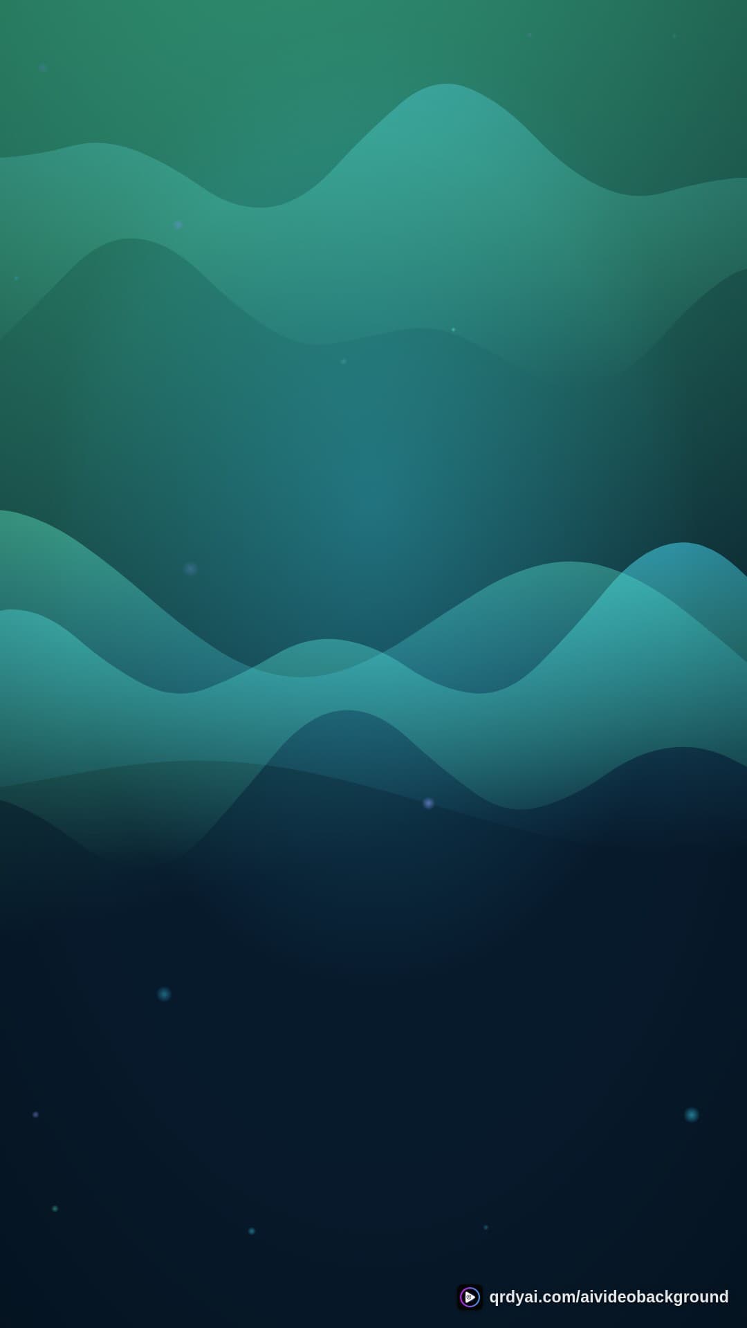 aurora breath portrait loop video background preview