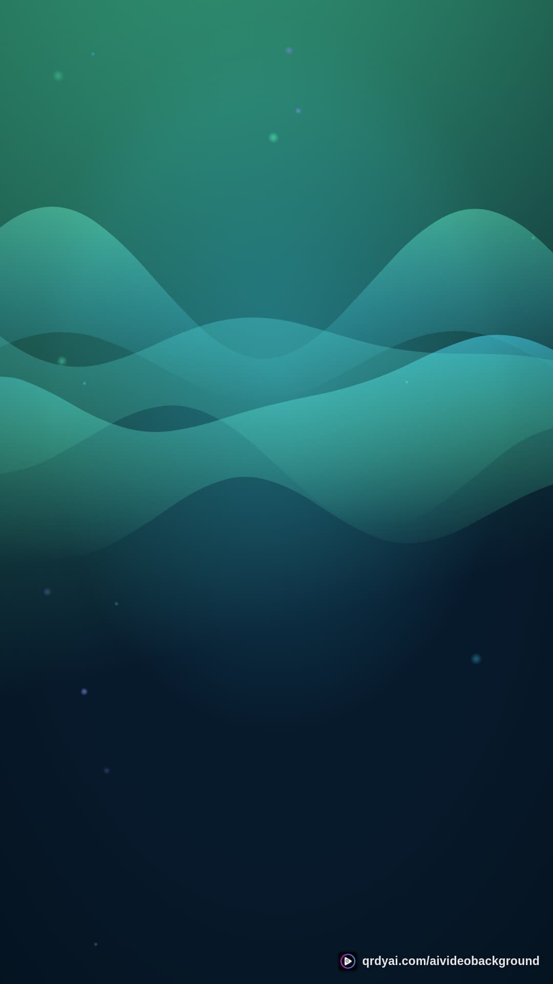 aurora breath portrait loop video background preview