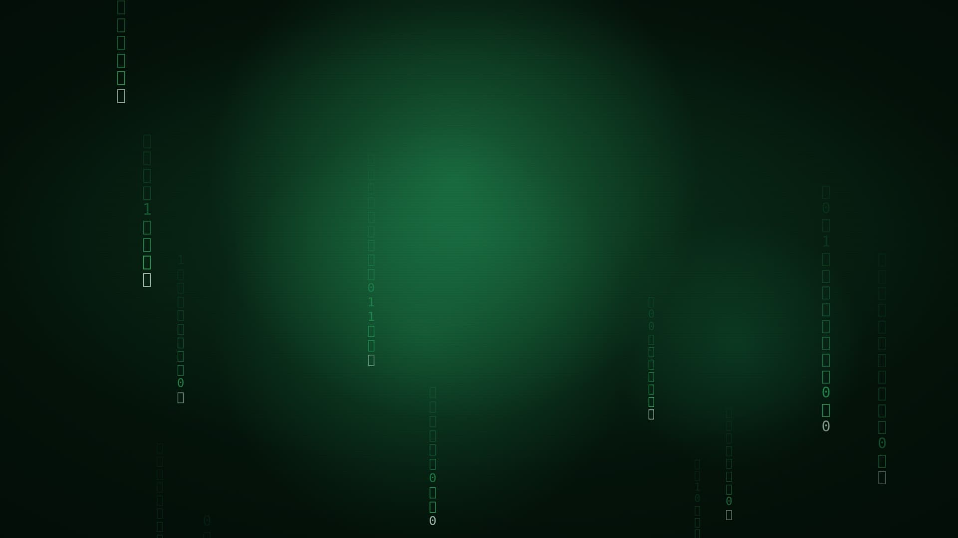 circuit matrix rain landscape loop video background preview