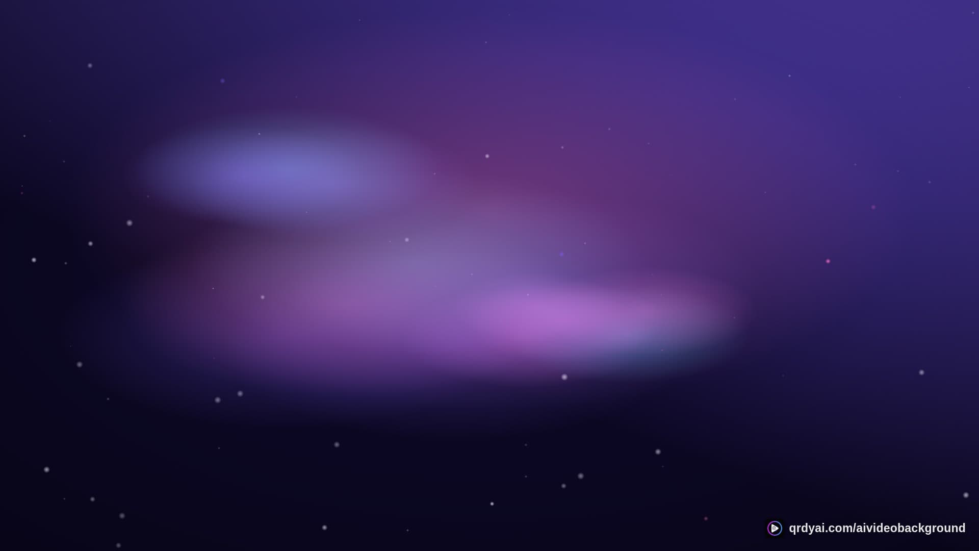 cosmos drift landscape loop video background preview