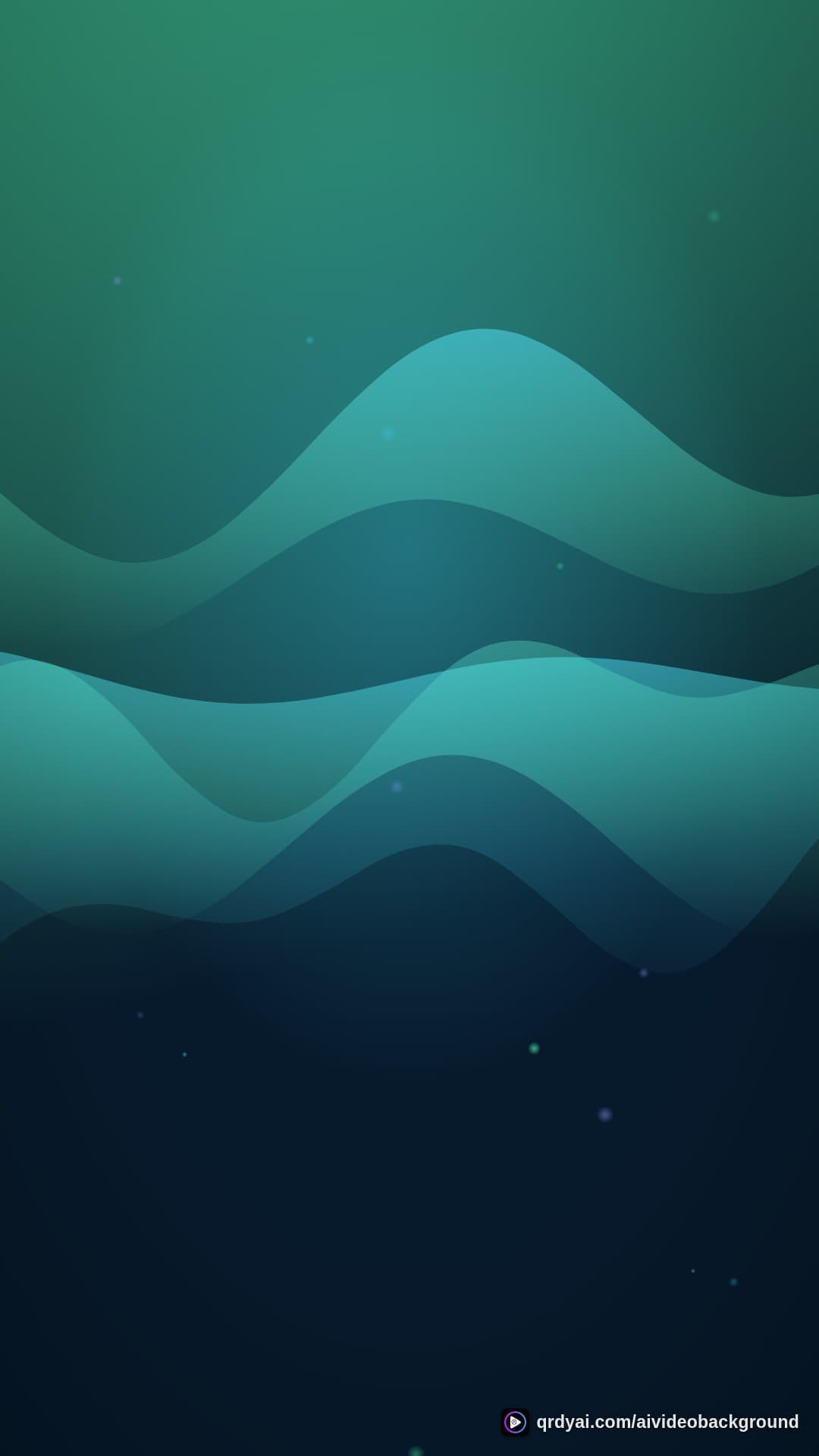 aurora breath portrait loop video background preview