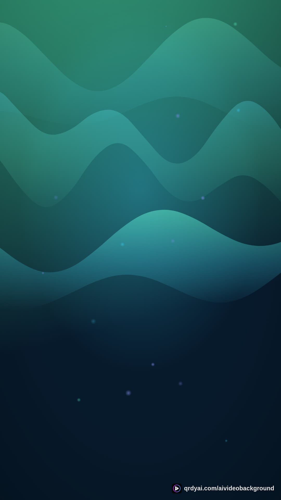 aurora breath portrait loop video background preview