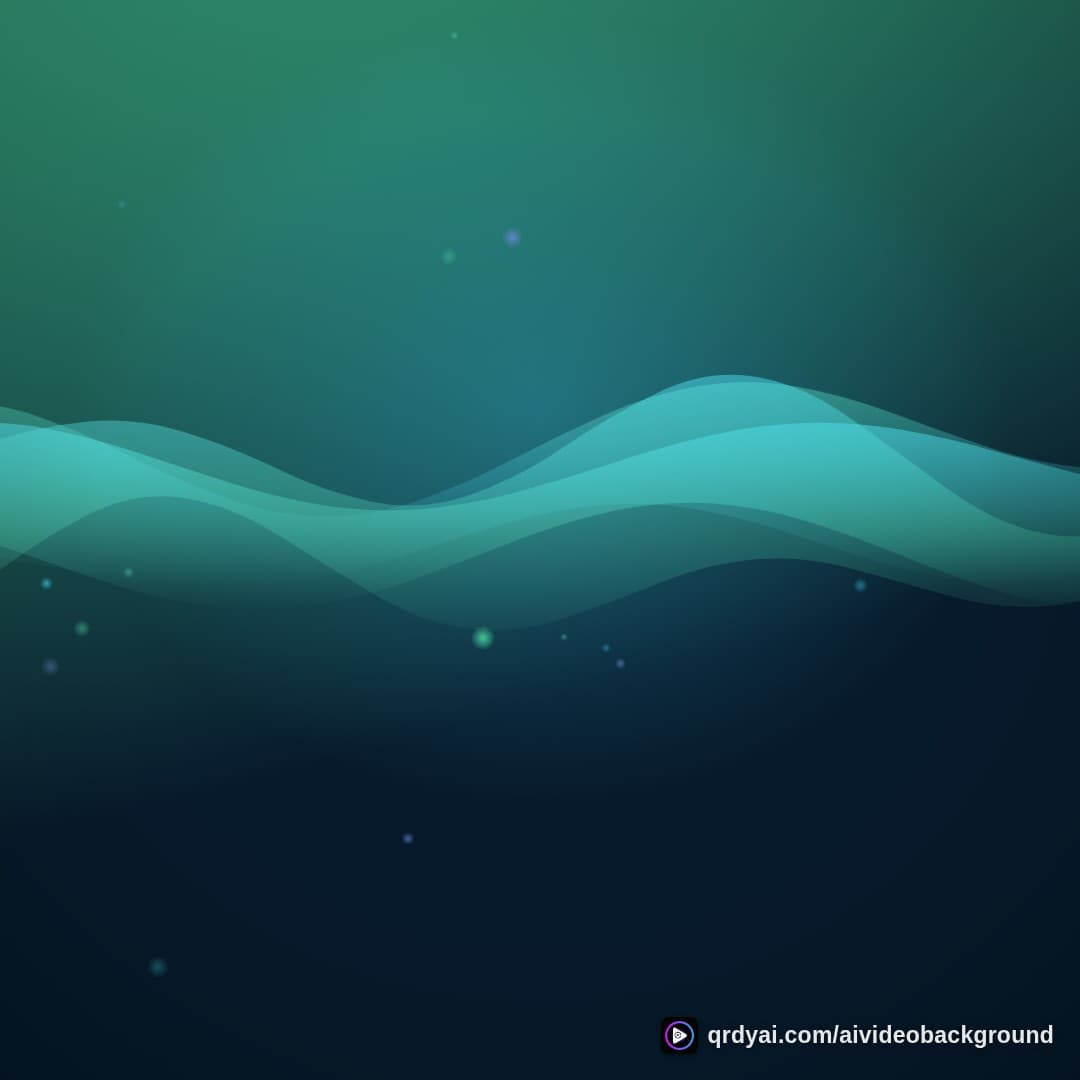 aurora breath square loop video background preview