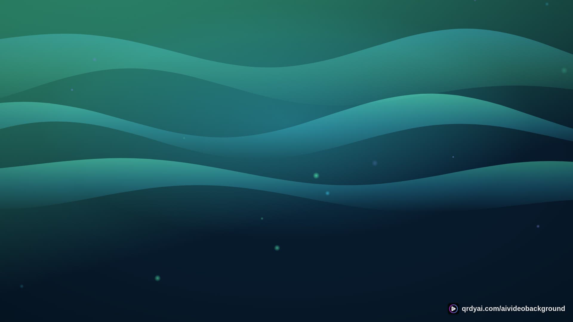 aurora breath landscape loop video background preview
