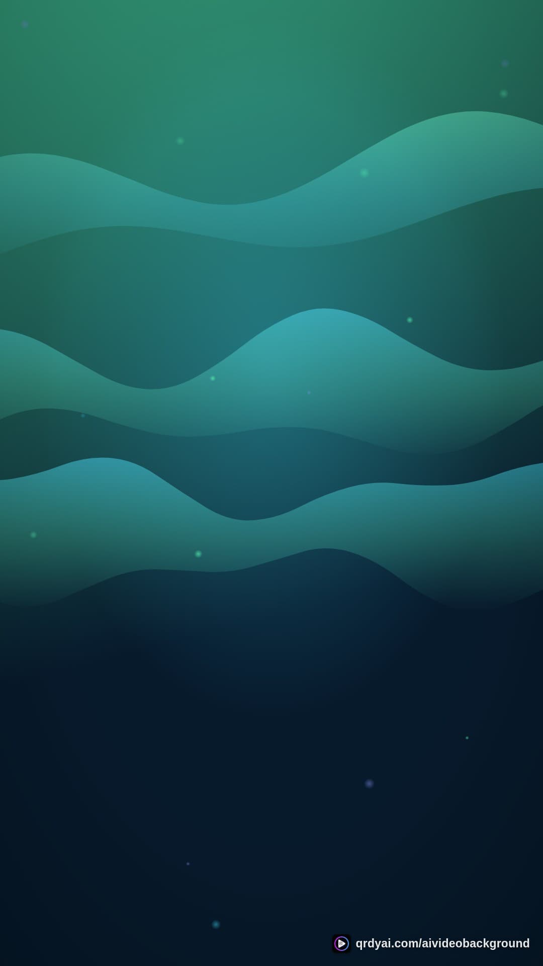 aurora breath portrait loop video background preview