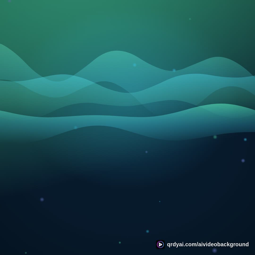 aurora breath square loop video background preview