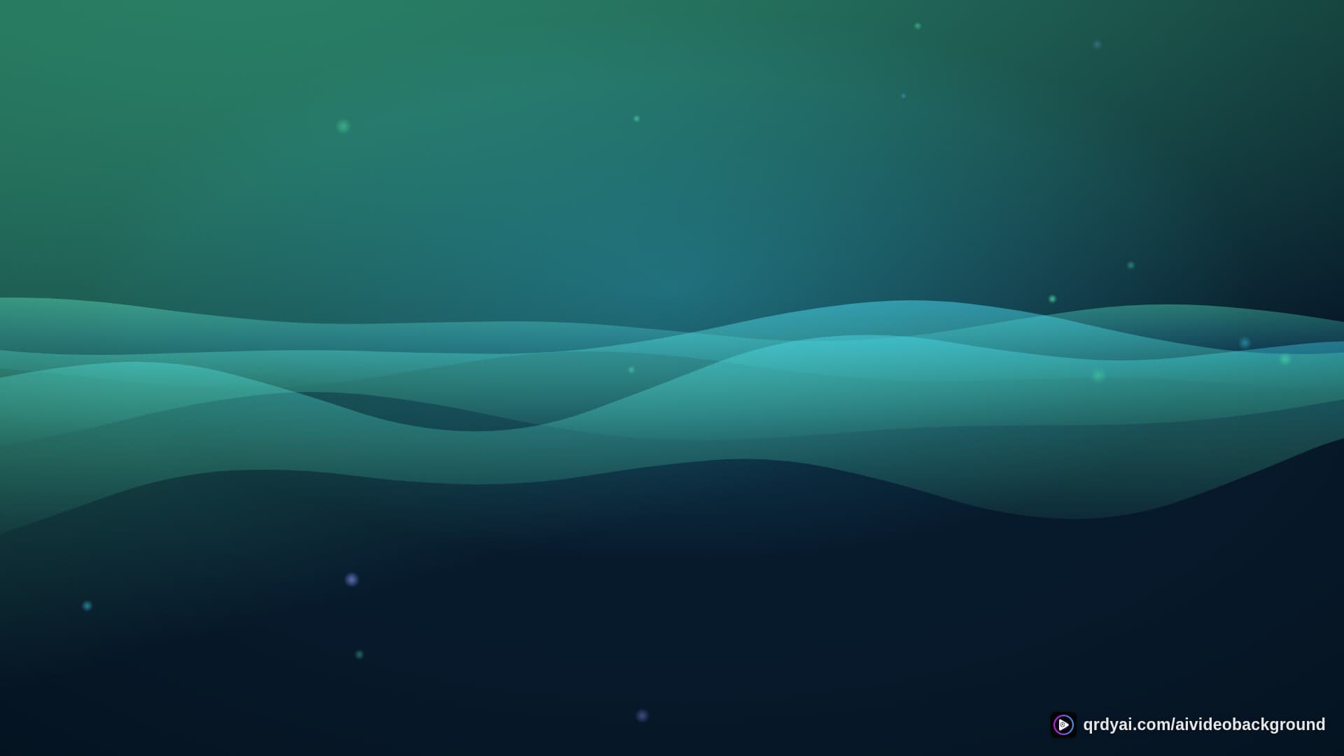 aurora breath landscape loop video background preview