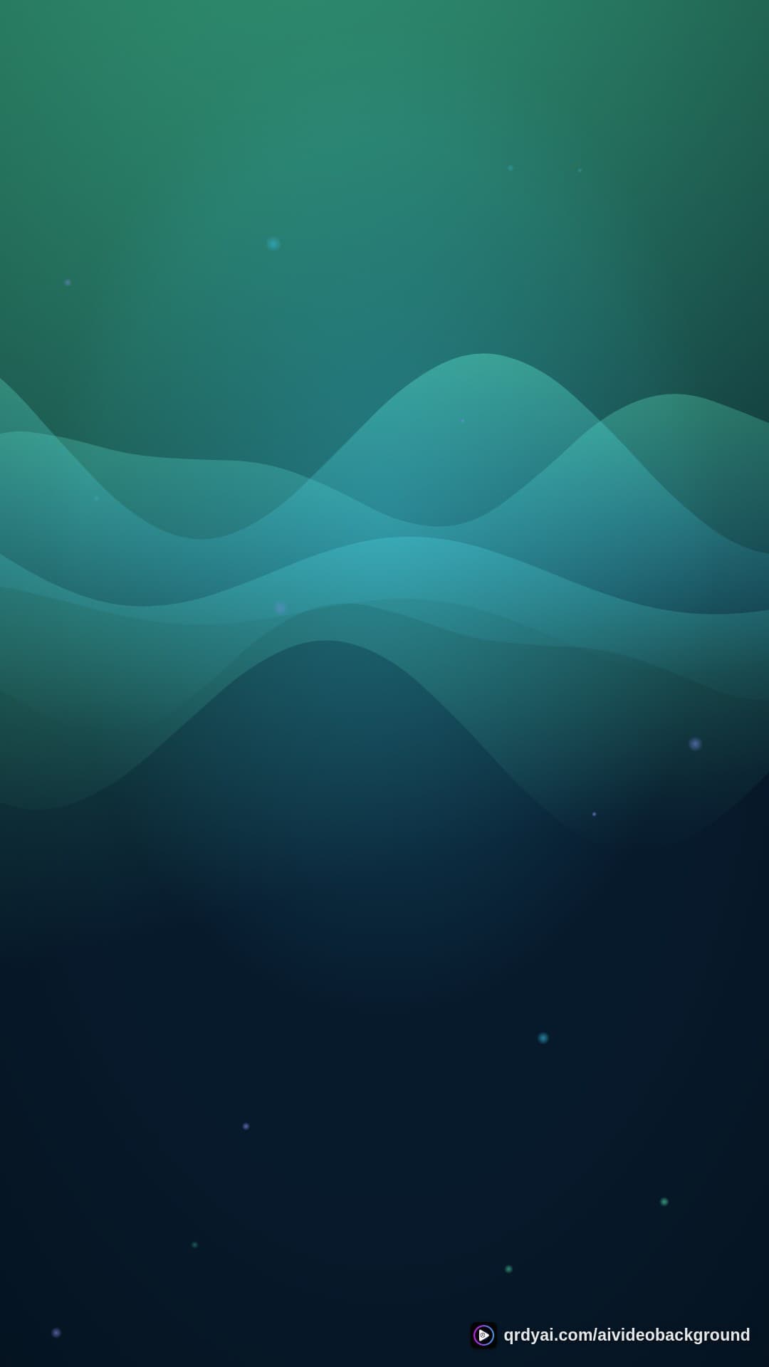 aurora breath portrait loop video background preview