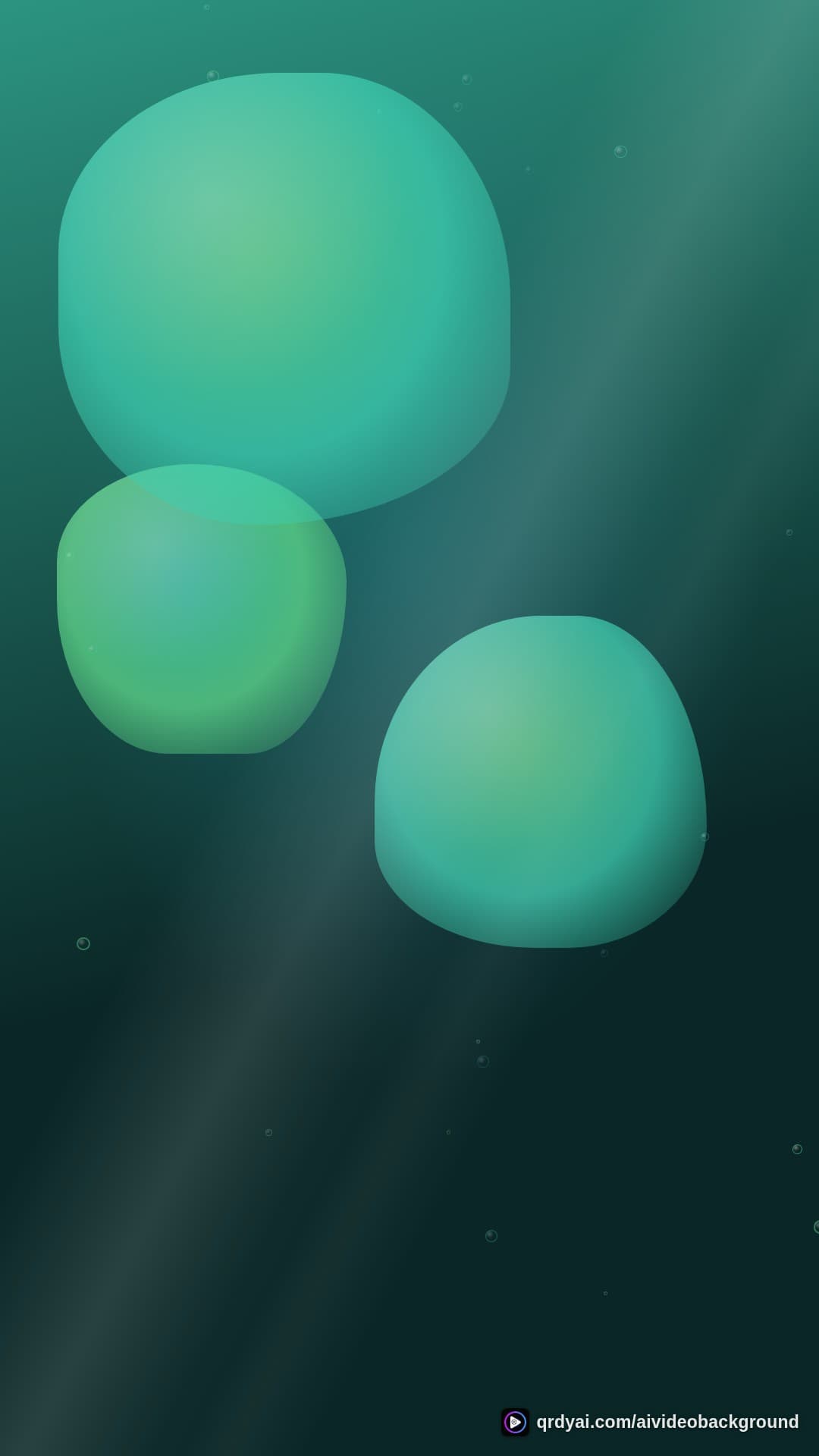 liquid bubble float portrait loop video background preview