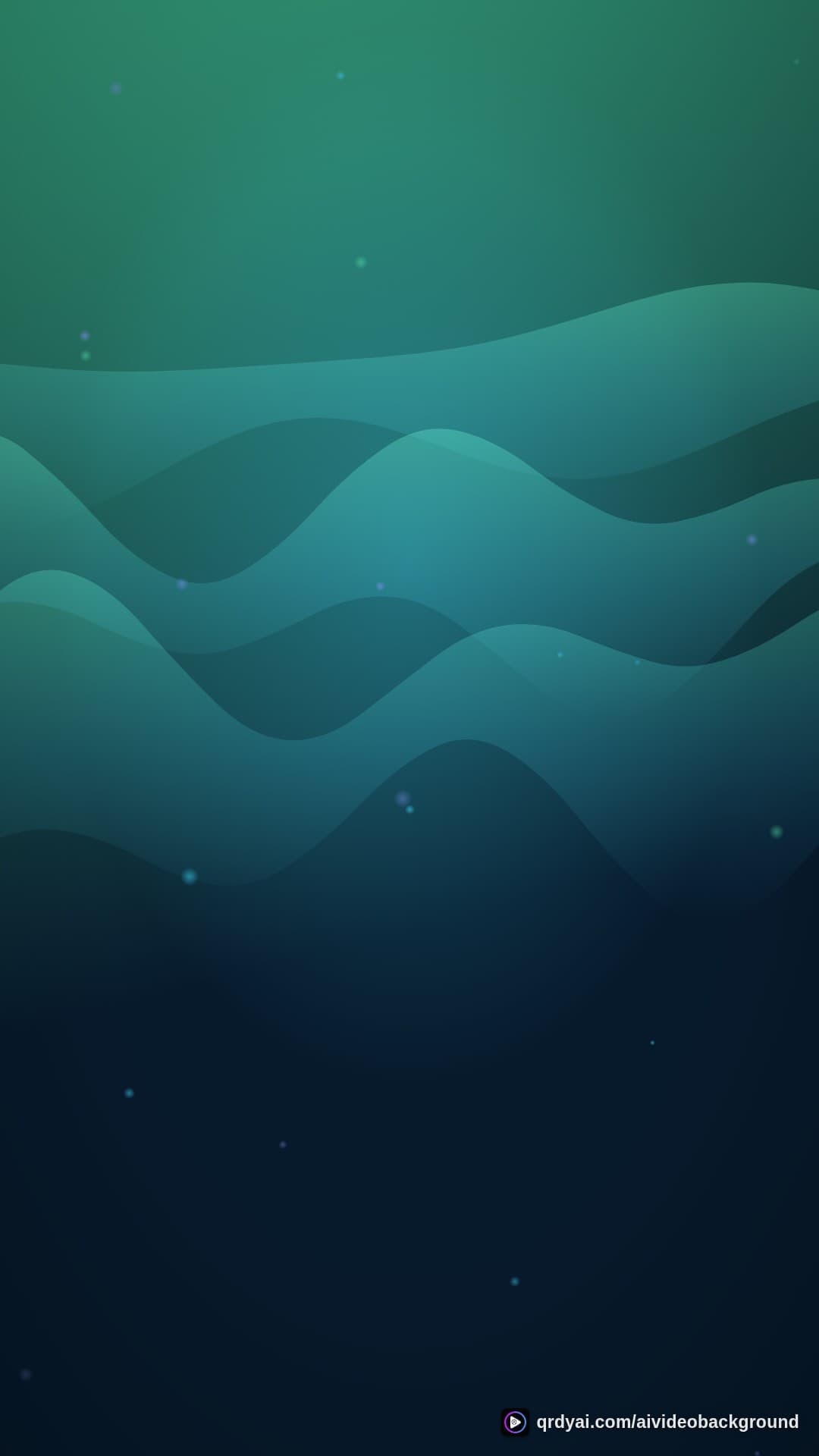 aurora breath portrait loop video background preview
