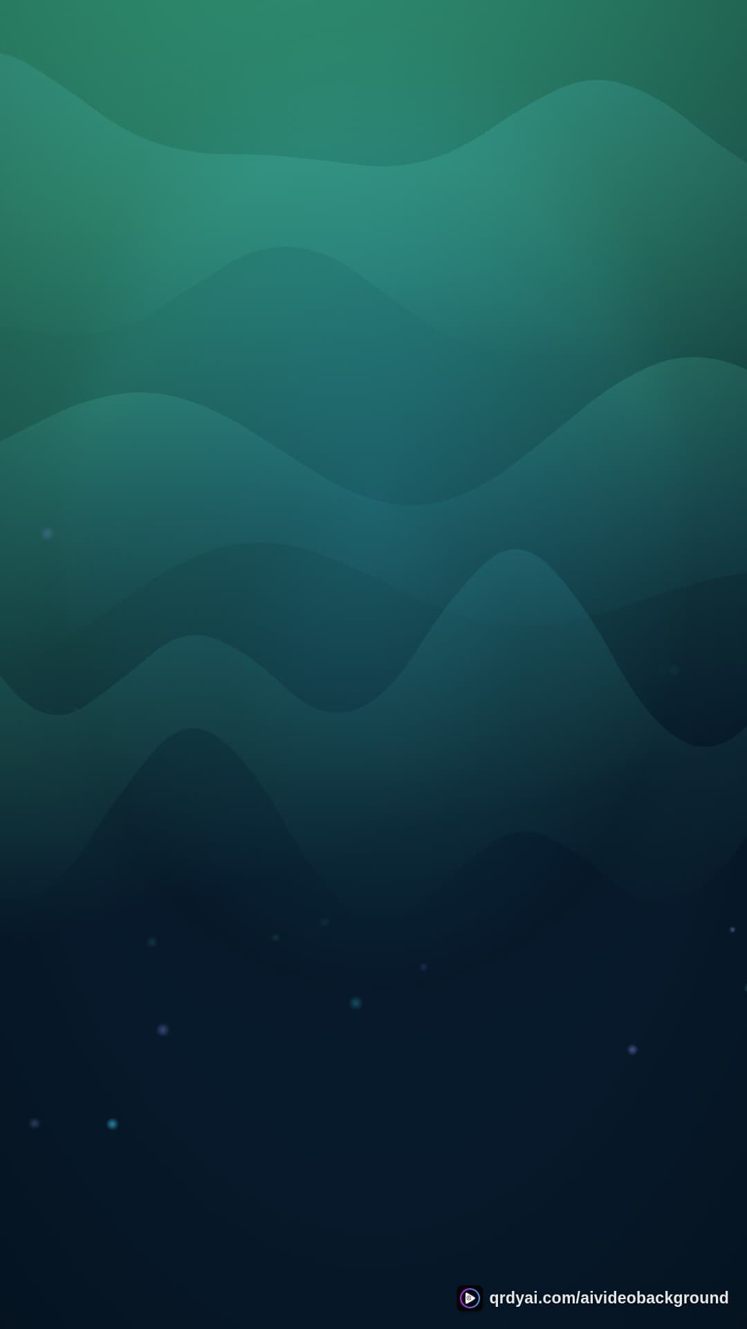 aurora breath portrait loop video background preview