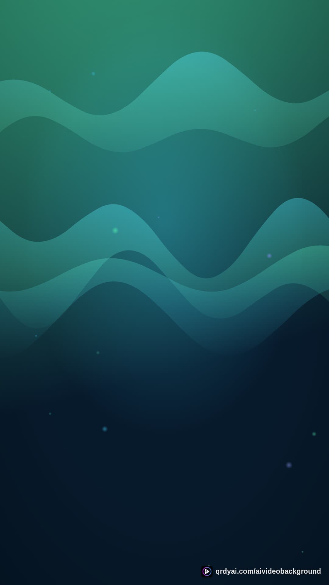 aurora breath portrait loop video background preview