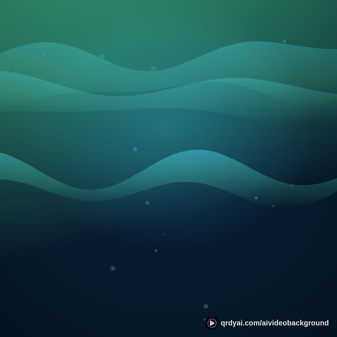 aurora breath square loop video background preview