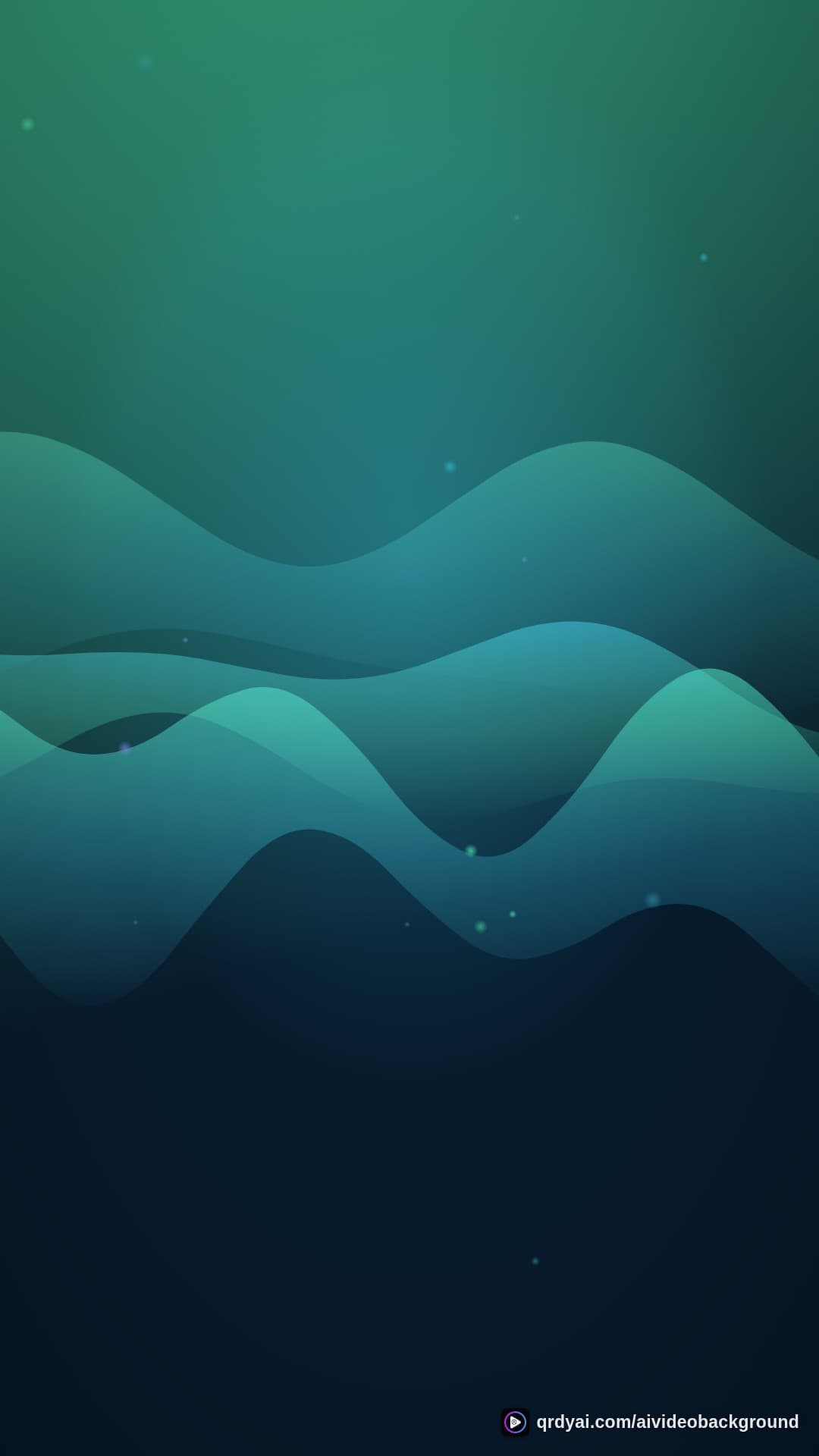 aurora breath portrait loop video background preview
