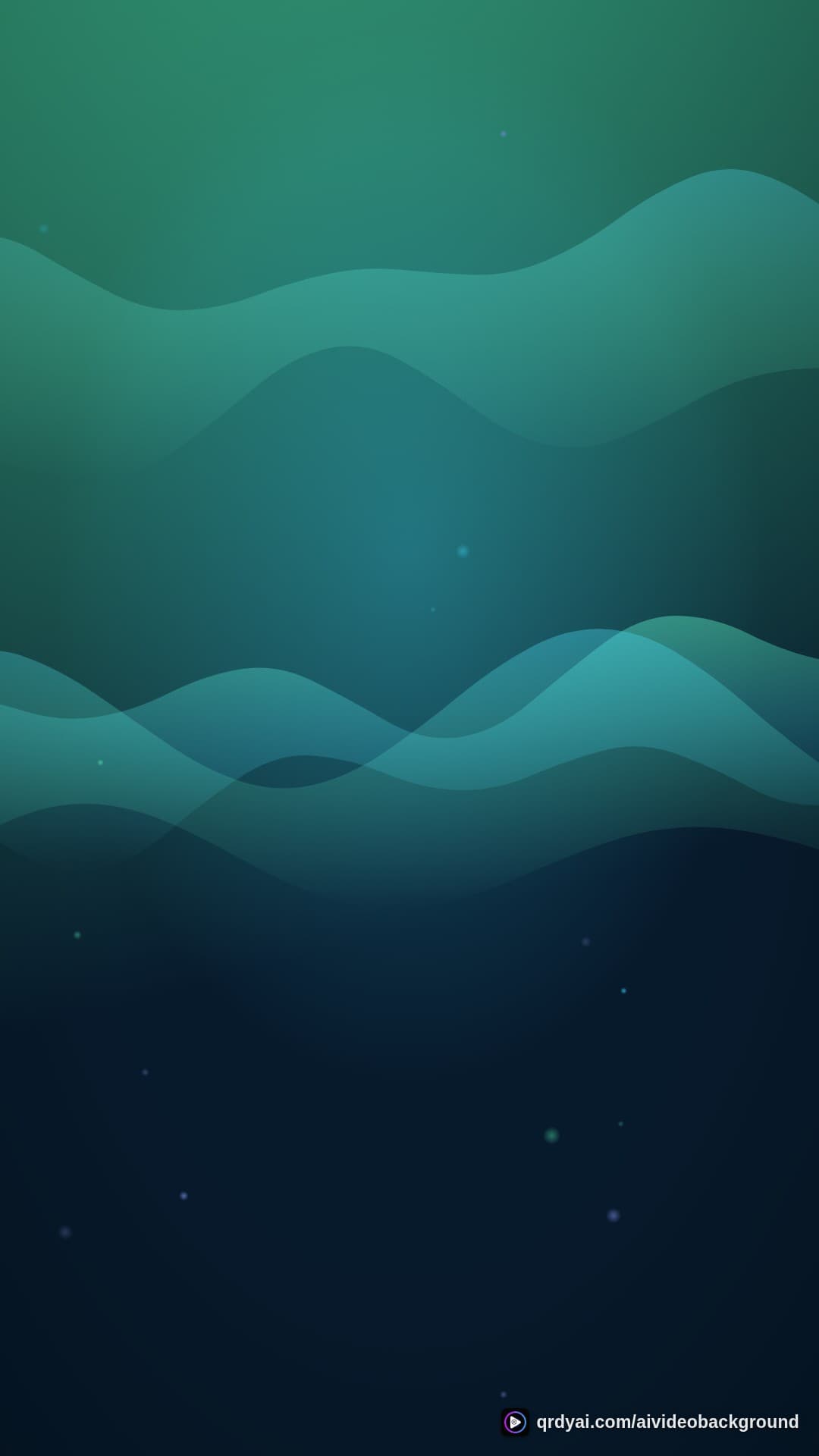 aurora breath portrait loop video background preview