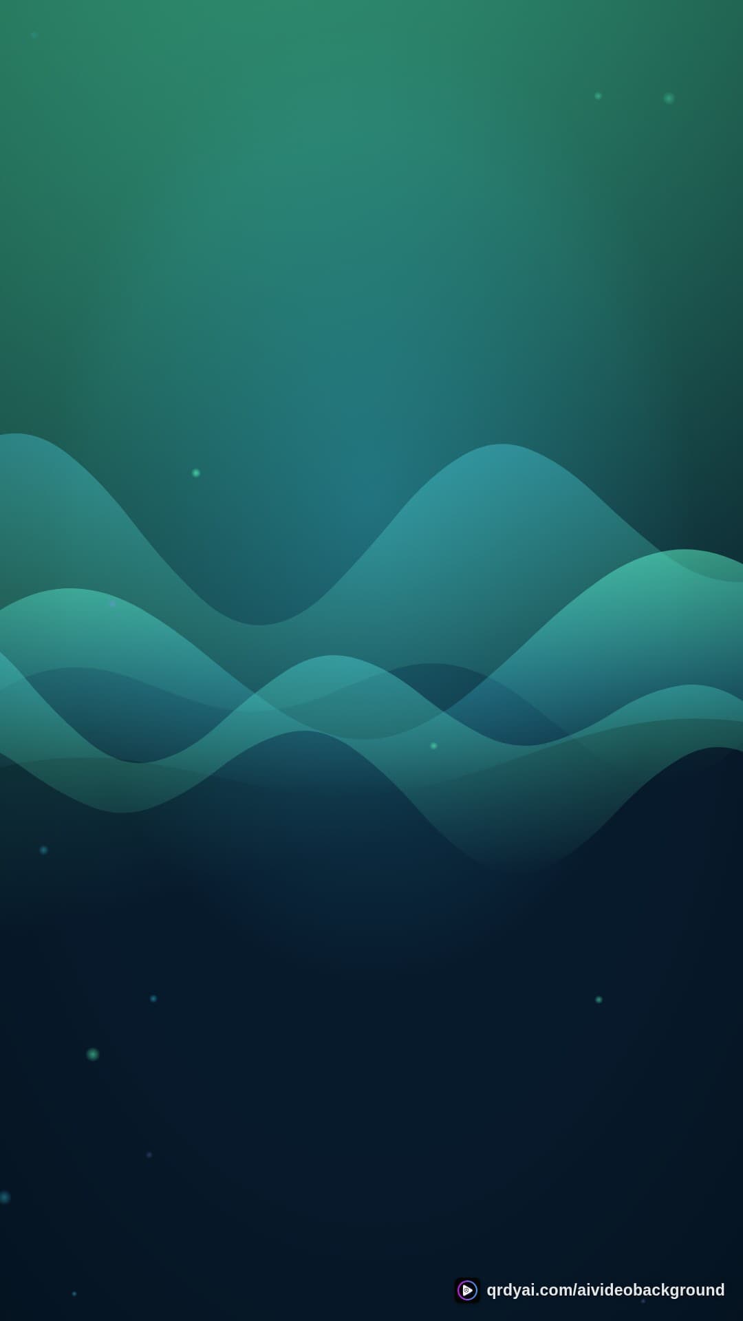 aurora breath portrait loop video background preview